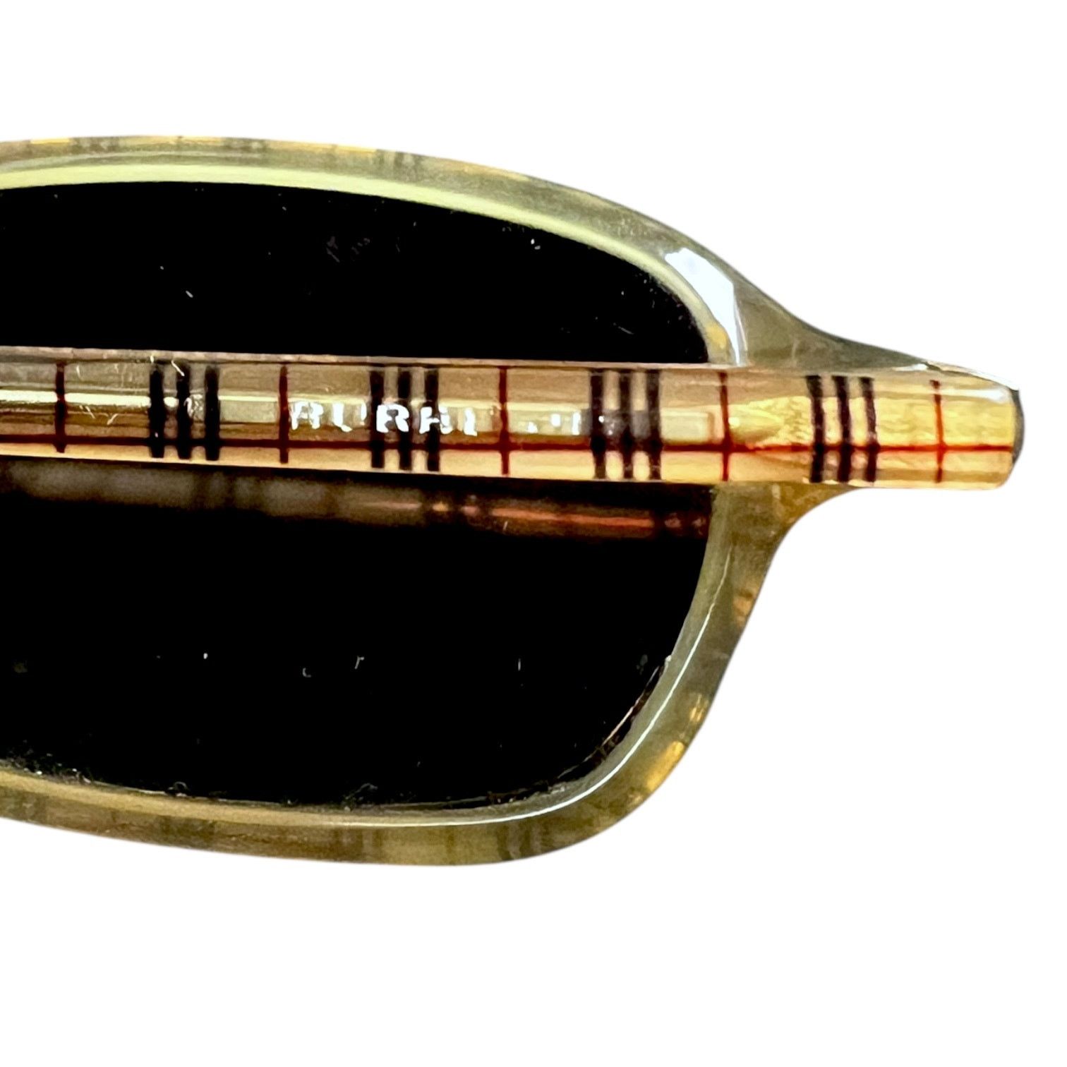 Burberry Burberry Vintage Check Pattern Sunglasses - $300 Retail Size ONE SIZE - 4 Thumbnail
