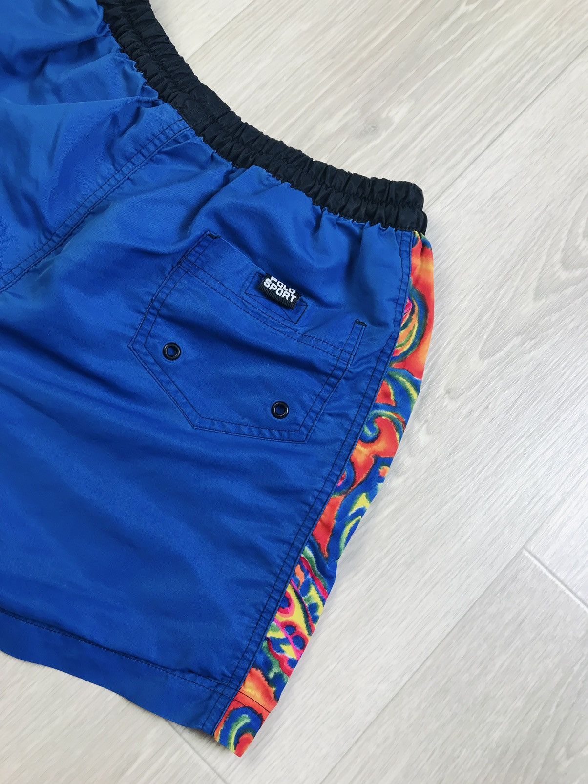 Polo Ralph Lauren × Ralph Lauren × Vintage Polo Sport Ralph Lauren Nylon Vintage Shorts Size US 31 - 4 Thumbnail