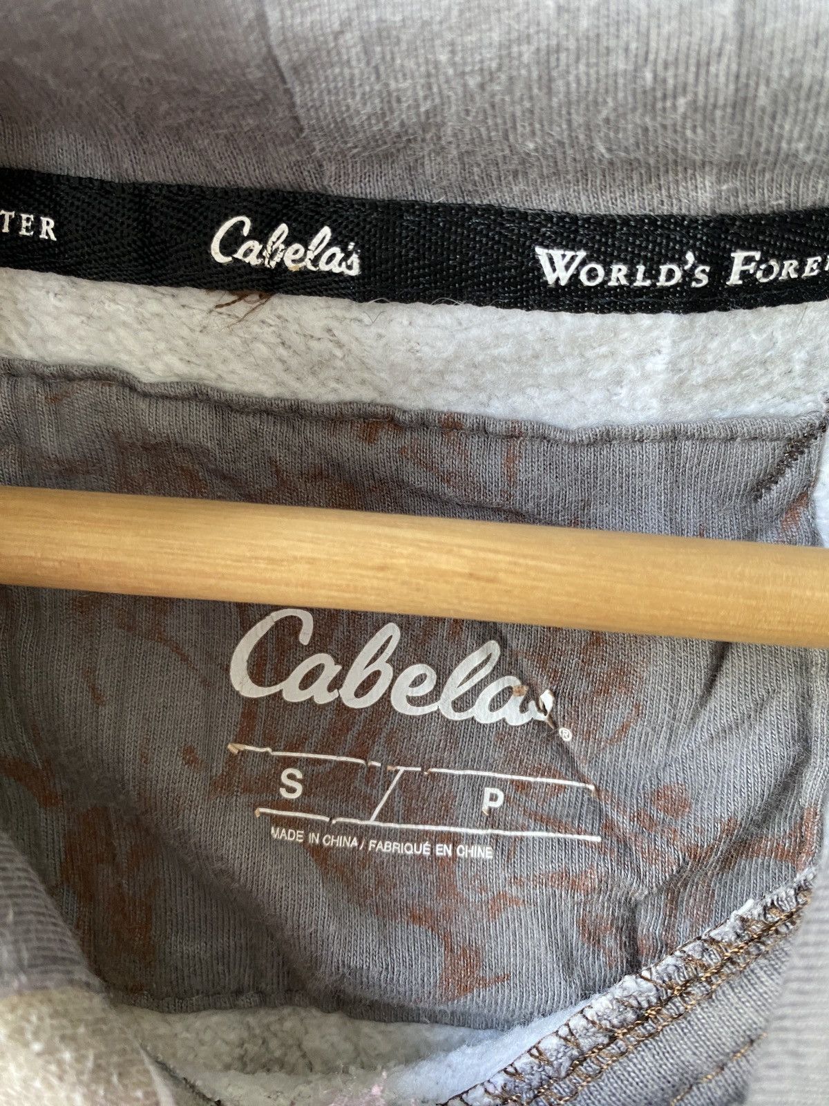 Cabelas × Realtree 2000s - Cabelas Realtree Camo Hoodie Size US S / EU 44-46 / 1 - 11 Thumbnail