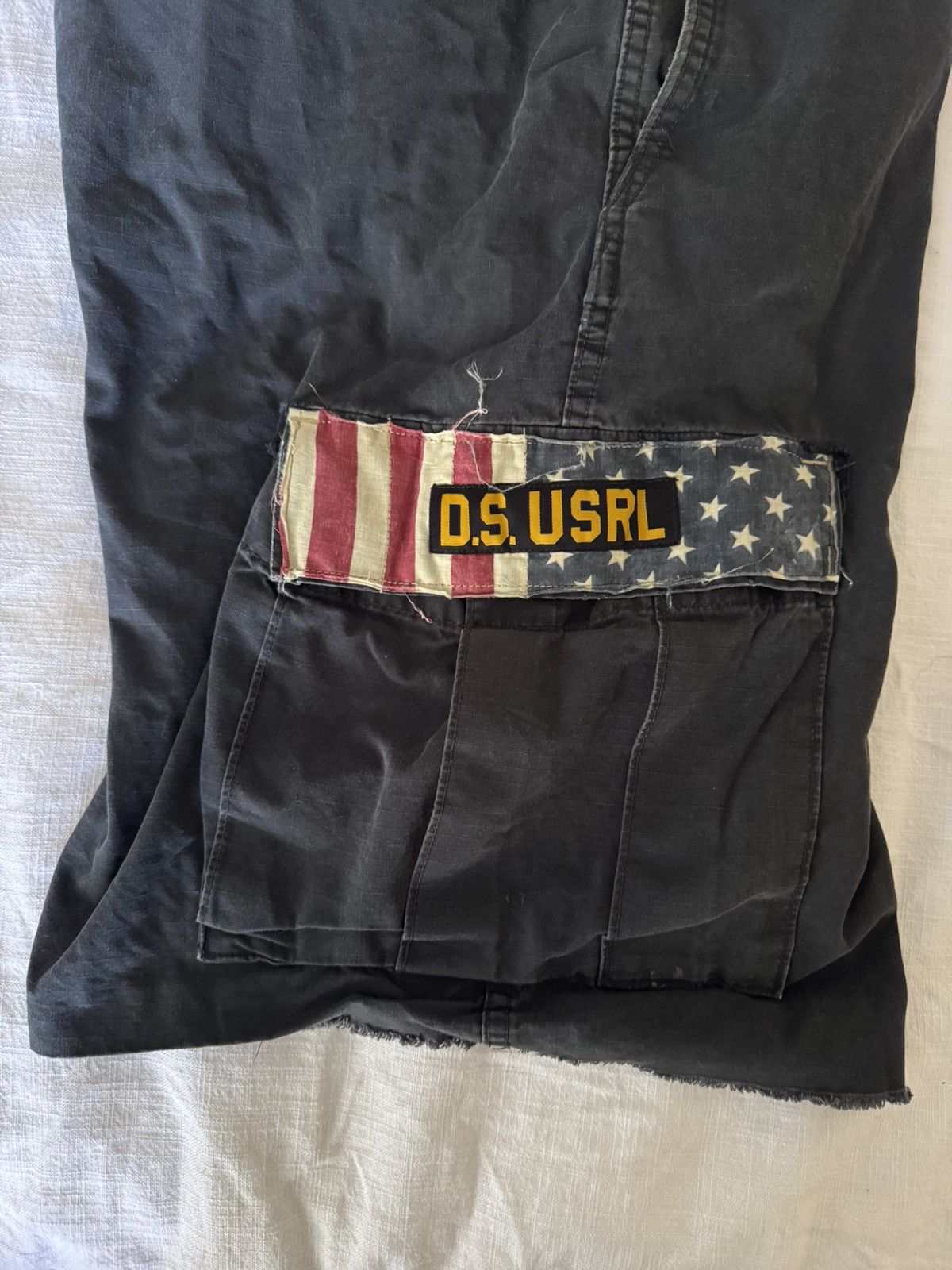 Denim & Supply Ralph Lauren × Polo Ralph Lauren × Vintage Denim and Supply USA Patch Shorts Size US 38 / EU 54 - 2 Thumbnail
