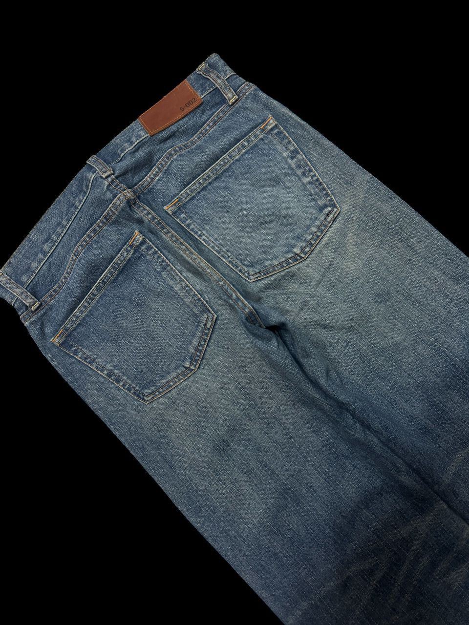 Kapital Insane Uniqlo Regular Fit Straight Mudwash Denim Jeans Size US 30 / EU 46 - 15 Thumbnail