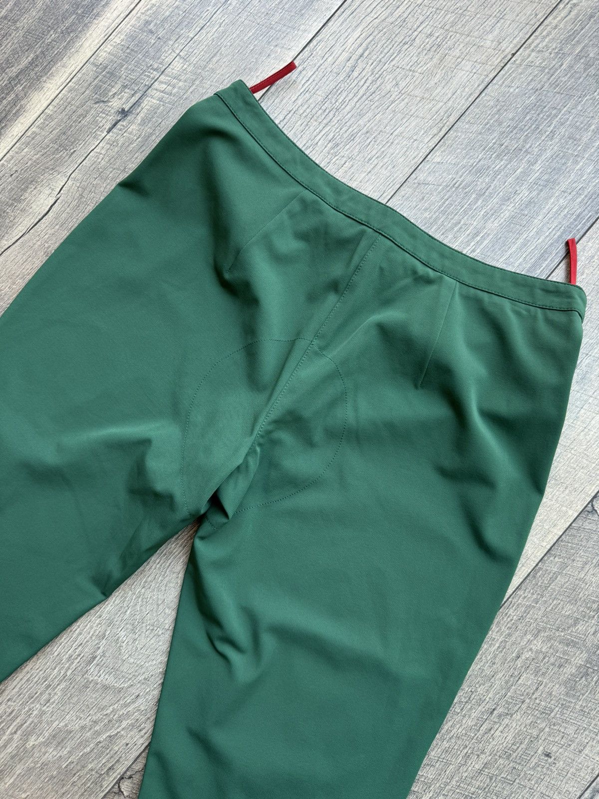 Prada Prada Nylon Casual Green Pants - 42 Size US 31 - 11 Thumbnail