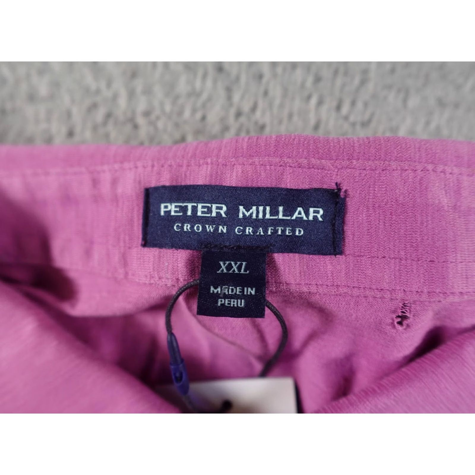 Peter Millar VINTAGE? No. Peter Millar Polo Shirt Mens 2XL Pink Crown Crafted Pima Cotton Golf Casual Size US XXL / EU 58 / 5 - 5 Thumbnail