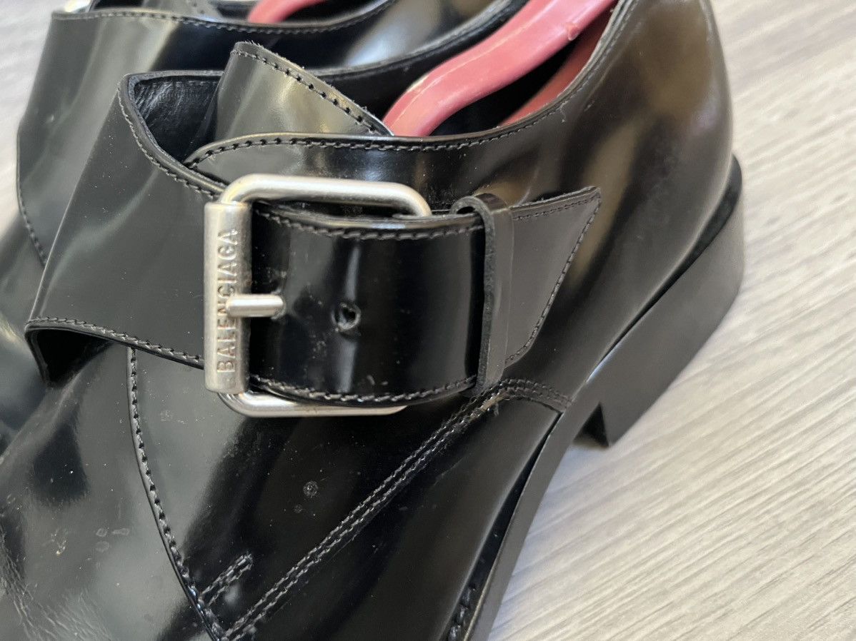 Balenciaga Balenciaga square toe derby single monk strap sz 41 Size US 8 / EU 41 - 5 Thumbnail