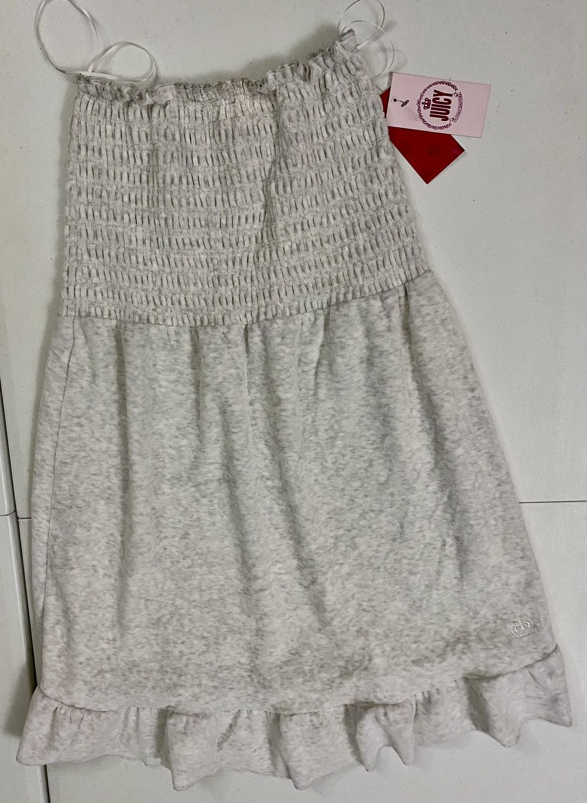 Juicy Couture Juicy By Juicy Couture Velour Strapless Sun Dress Size L NWT Size L / US 10 / IT 46 - 1 Thumbnail