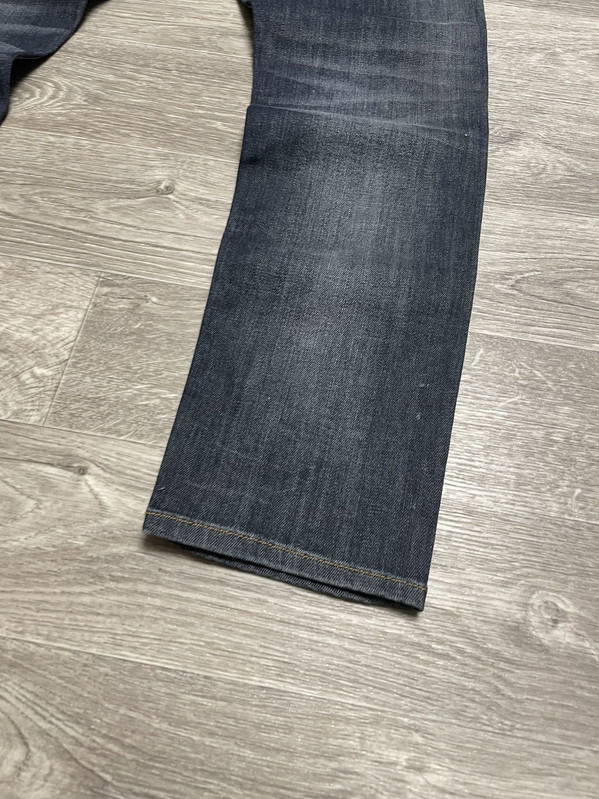 Diesel Vintage Diesel Krayver Regular Fit Blue Wash Denim Jeans 32 Size US 32 / EU 48 - 17 Thumbnail