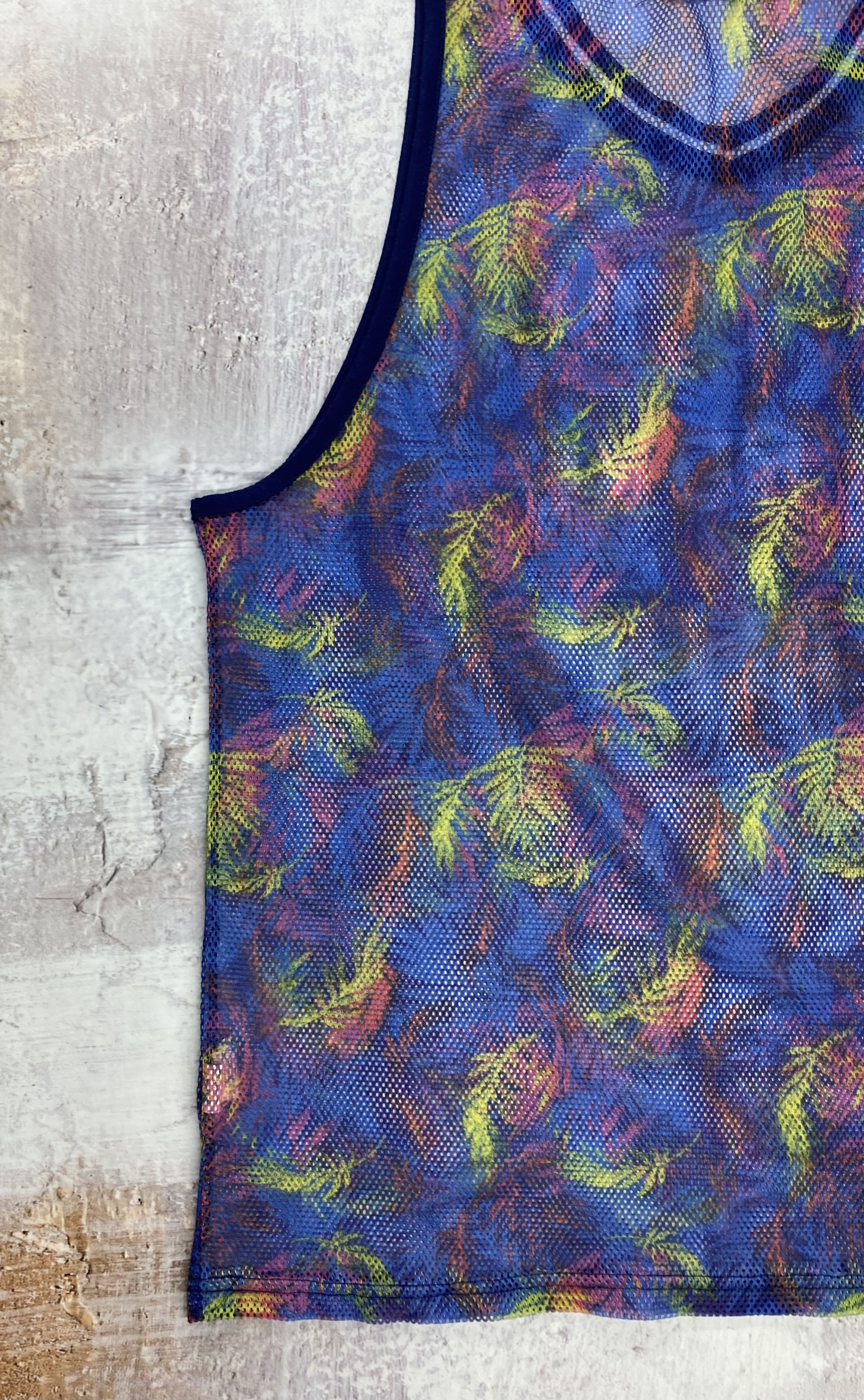 Vintage Vintage Mesh Tank Top Women’s Size 16UK/44EU Size XL / US 12-14 / IT 48-50 - 5 Thumbnail