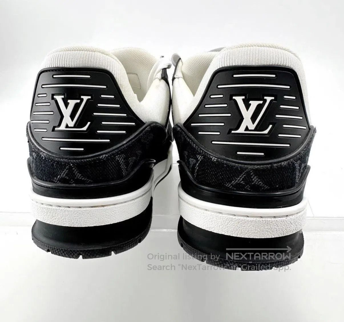 Louis Vuitton Black Low. Size US 8 / EU 41 - 4 Thumbnail