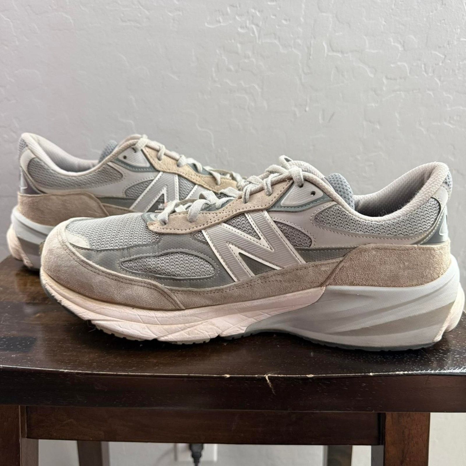 New Balance New Balance 990 Made in USA Grey Sneakers Size US 13 / EU 46 - 4 Thumbnail