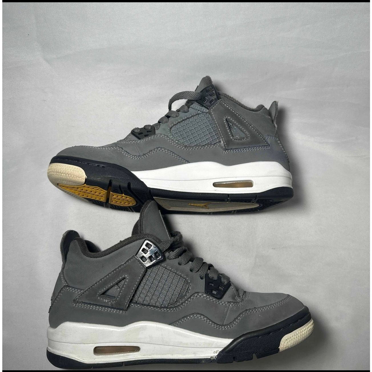 Jordan Brand × Nike Size 5.5 - Air Jordan 4 Retro GS Cool Grey 2019 Men's Shoes Size US 5.5 / EU 38 - 3 Thumbnail