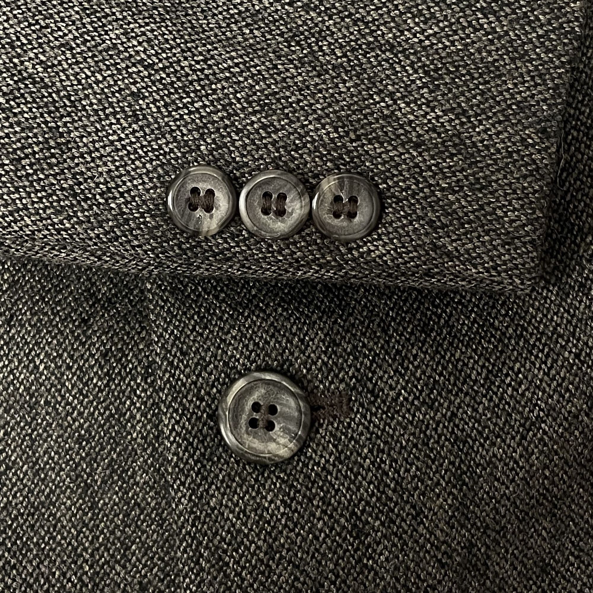 Jos. A. Bank Jos A Bank Sport Coat 3 BTN Jacket Brown Gray WOOL Jacket Size 44L - 7 Thumbnail