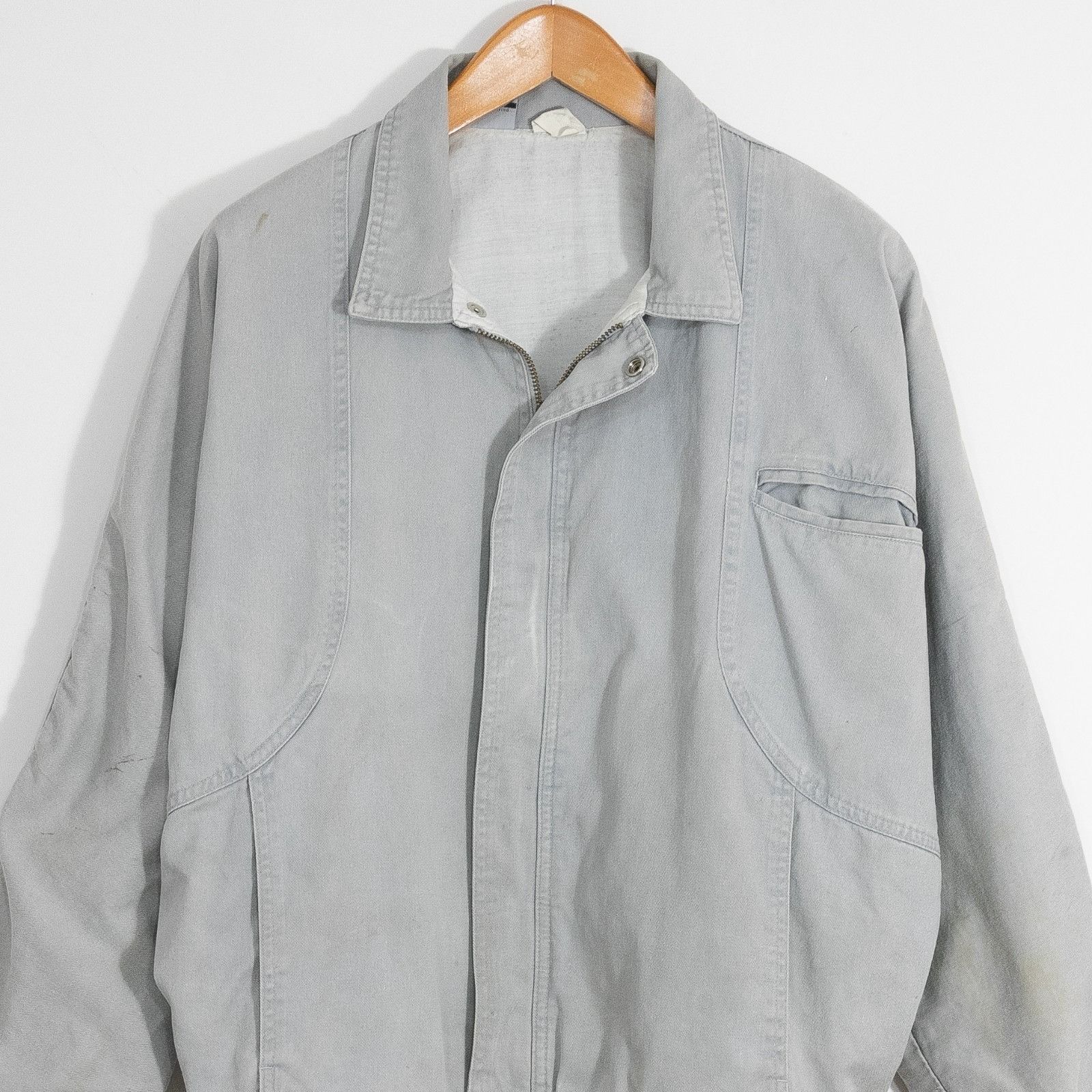 Quiksilver Vintage 80s Quiksilver Canvas Bomber Jacket Mens Large Boxy Size US L / EU 52-54 / 3 - 2 Thumbnail