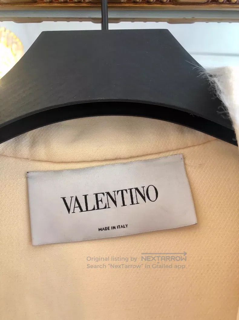 Valentino Valentino Red and white color-blocked camel wool coat Size M / US 6-8 / IT 42-44 - 6 Thumbnail