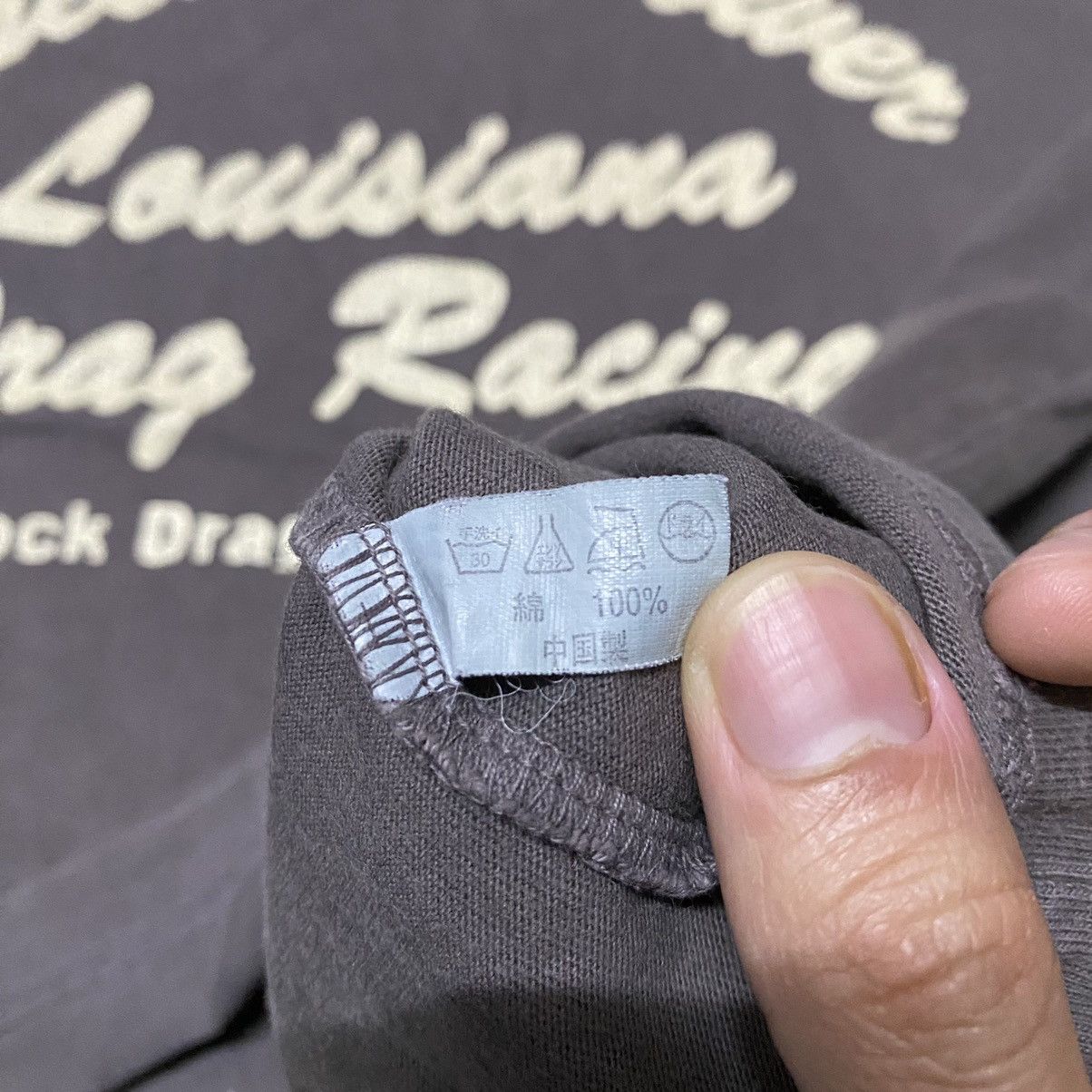 BARNS OUTFITTERS × Japanese Brand Vintage Barns Outfitters Louisiana Motorcycle Drag Racing Size US S / EU 44-46 / 1 - 9 Thumbnail