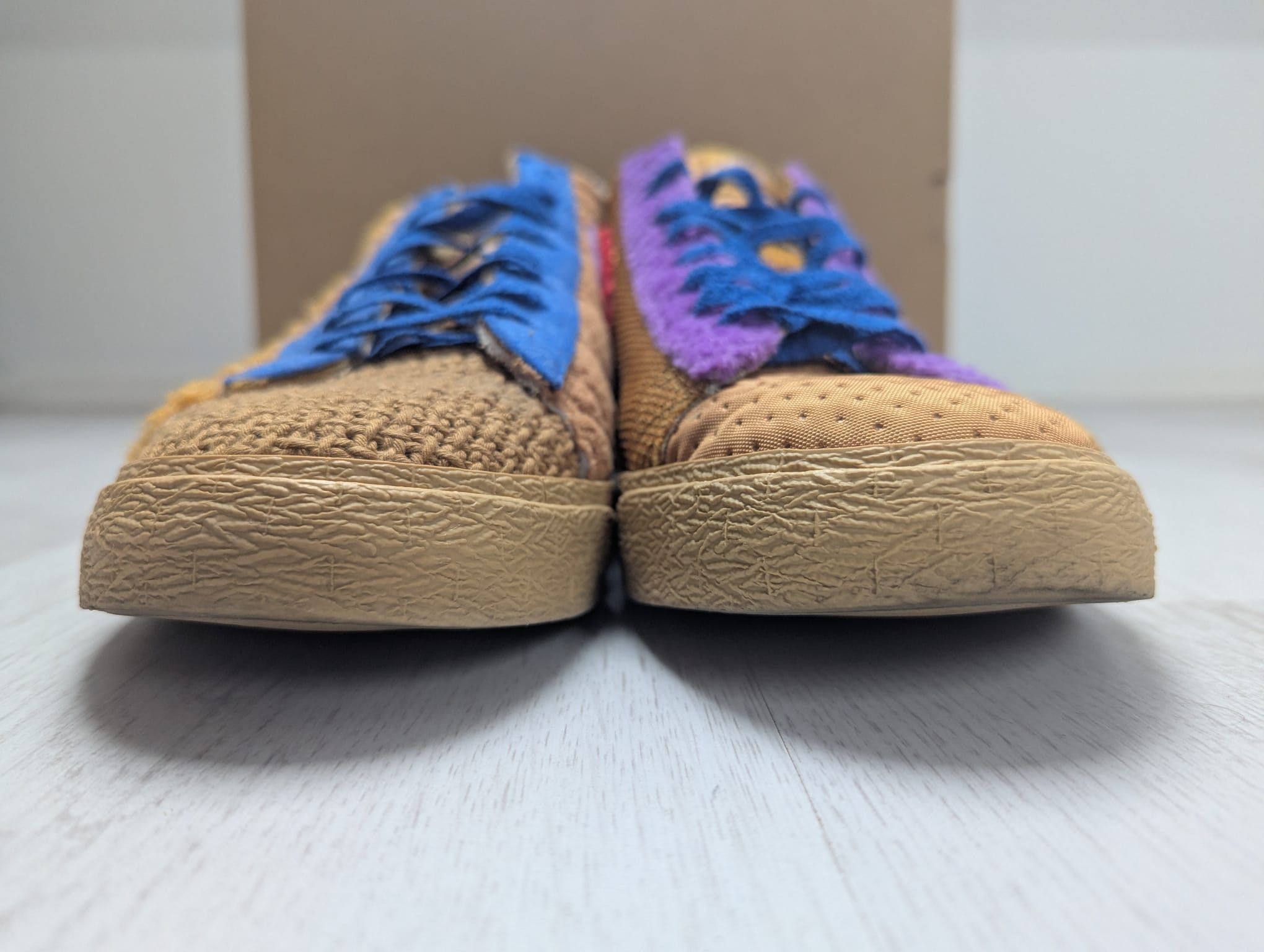 Cactus Plant Flea Market × Nike Nike x Cactus Plant Flea Market You Blazer Mid Beige Red Size US 12 / EU 45 - 6 Thumbnail