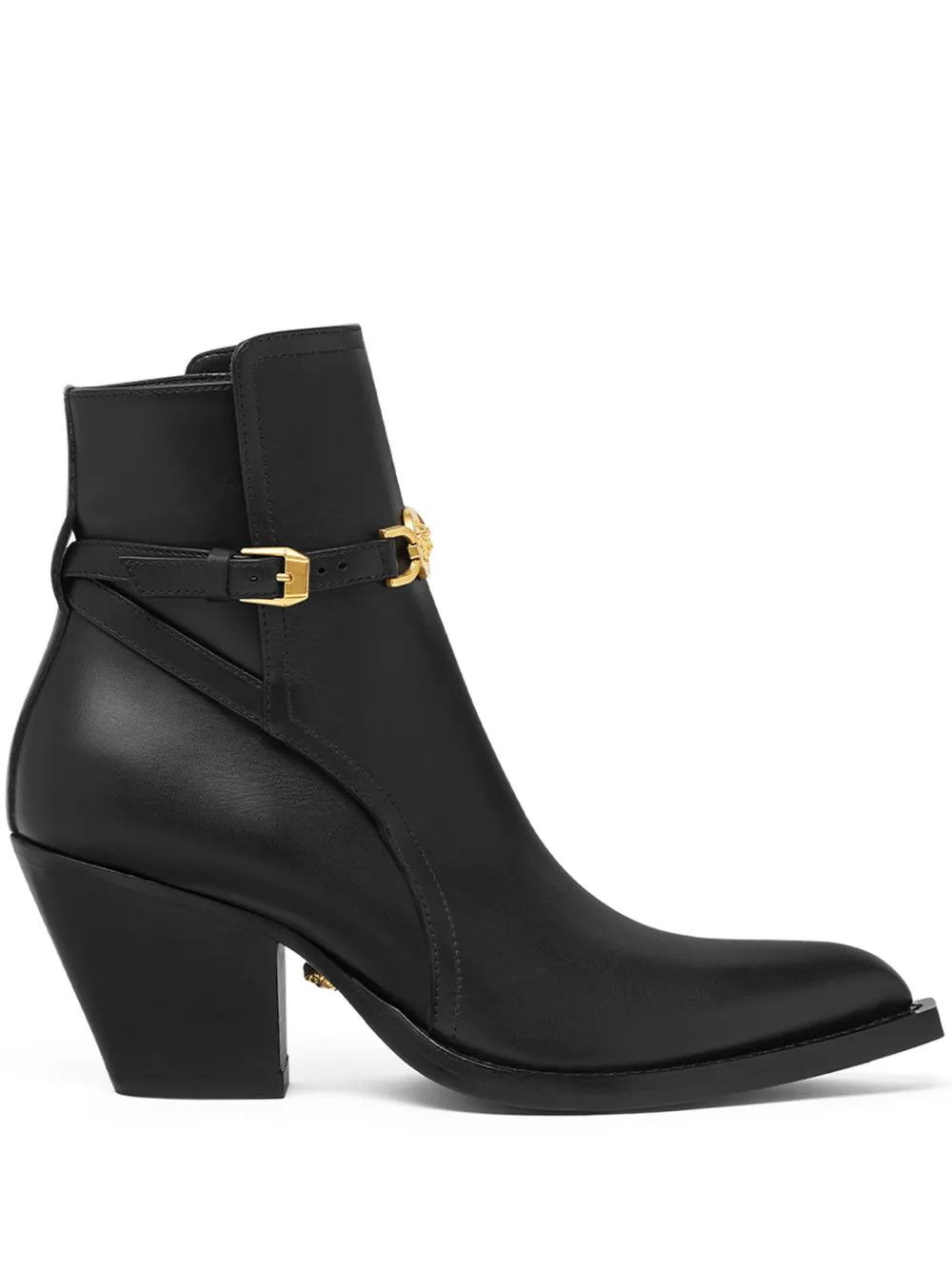 Versace o1y0226 Ankle Boots in Black Size US 6 / IT 36 - 1 Thumbnail