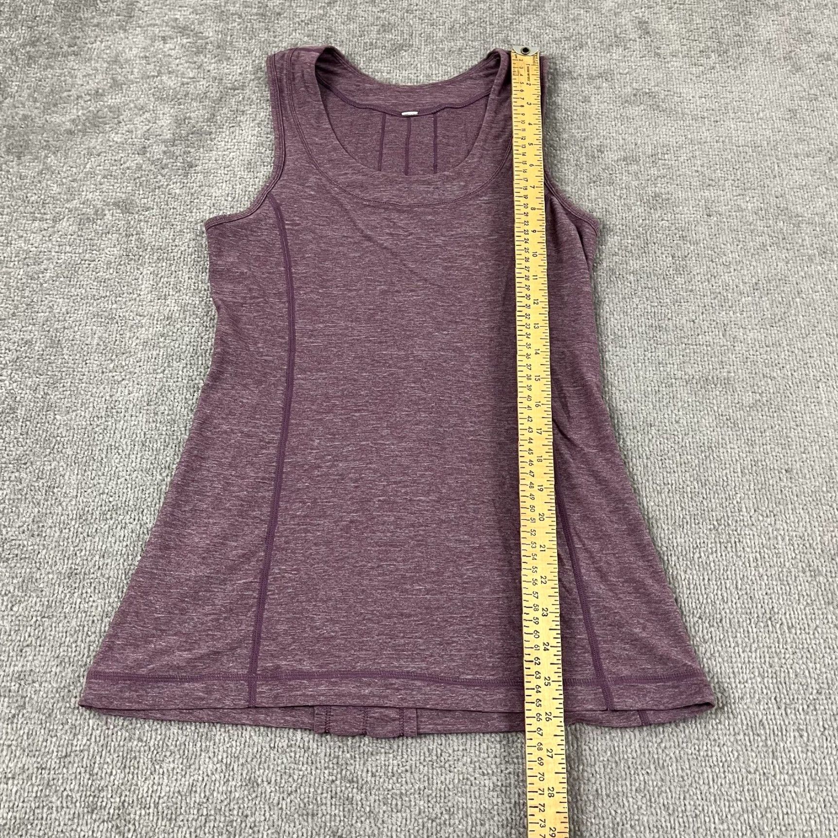 Lululemon LULULEMON Tank Size 6 Heather Purple Plum Gym Yoga Activewear Womens Size M / US 6-8 / IT 42-44 - 4 Thumbnail