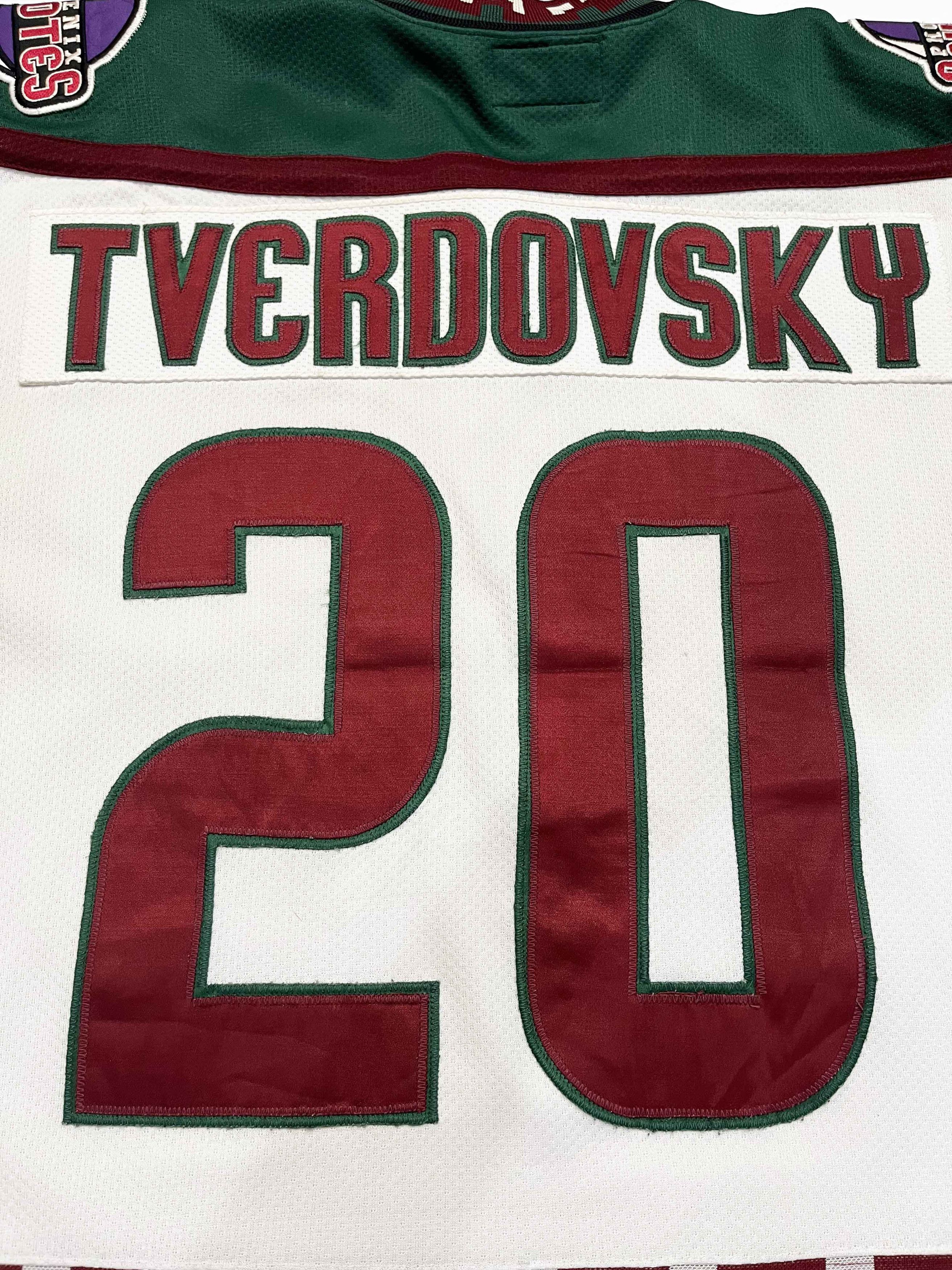 Starter Vtg Starter Phoenix Coyotes TVERDOVSKY #20 NHL Hockey Jersey Size US M / EU 48-50 / 2 - 5 Thumbnail