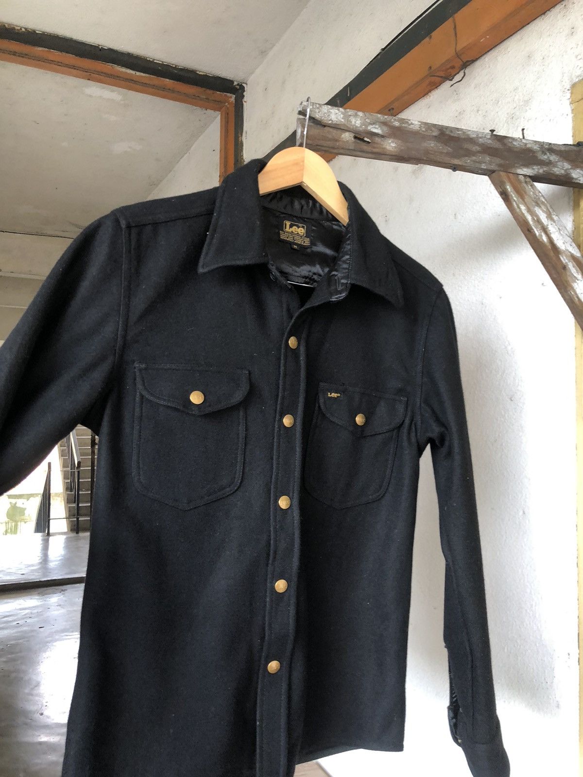 Lee Vintage Lee Wool Blend Western Shirt Size US M / EU 48-50 / 2 - 10 Thumbnail