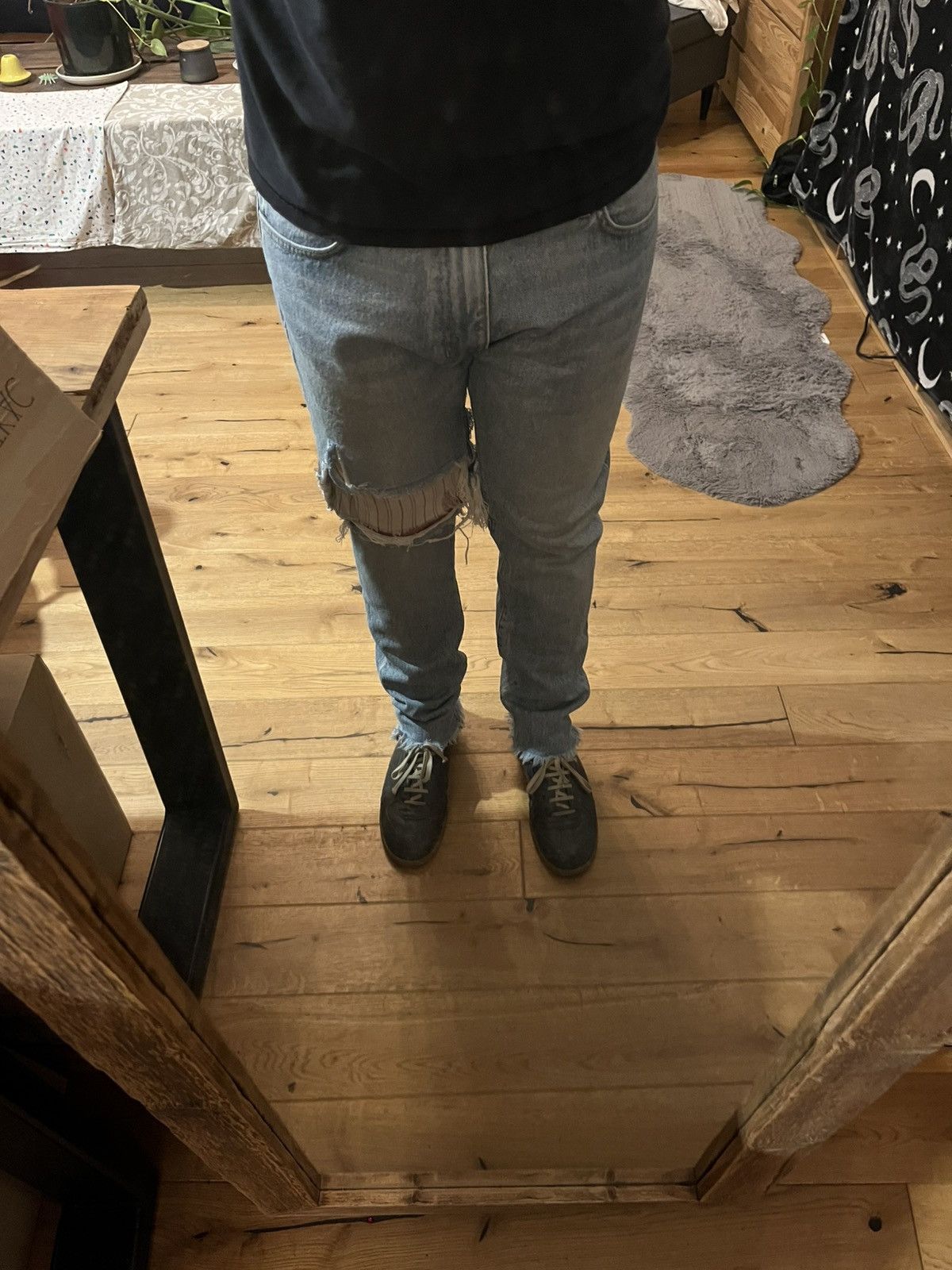 424 ❗️RARE❗️424 Fairfax Bandana Denim Jeans Size US 34 / EU 50 - 2 Thumbnail