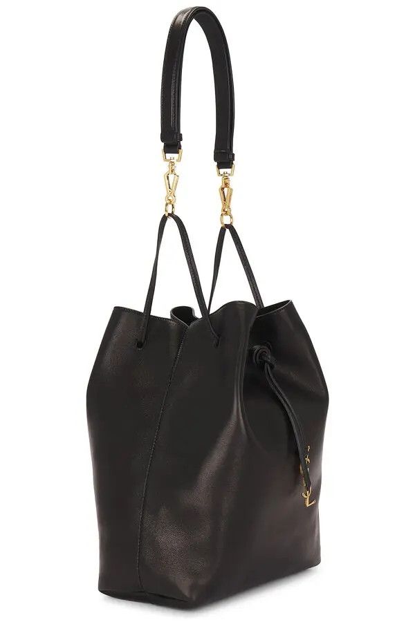 Saint Laurent Paris o1bcso1str1225 Size:OS/Paris Vii Pouchon in Black Size ONE SIZE - 3 Thumbnail