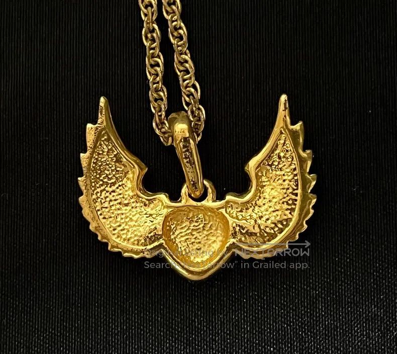 Vivienne Westwood vivienne westwood Rare second-hand gold angel wing heart n Size ONE SIZE - 4 Thumbnail