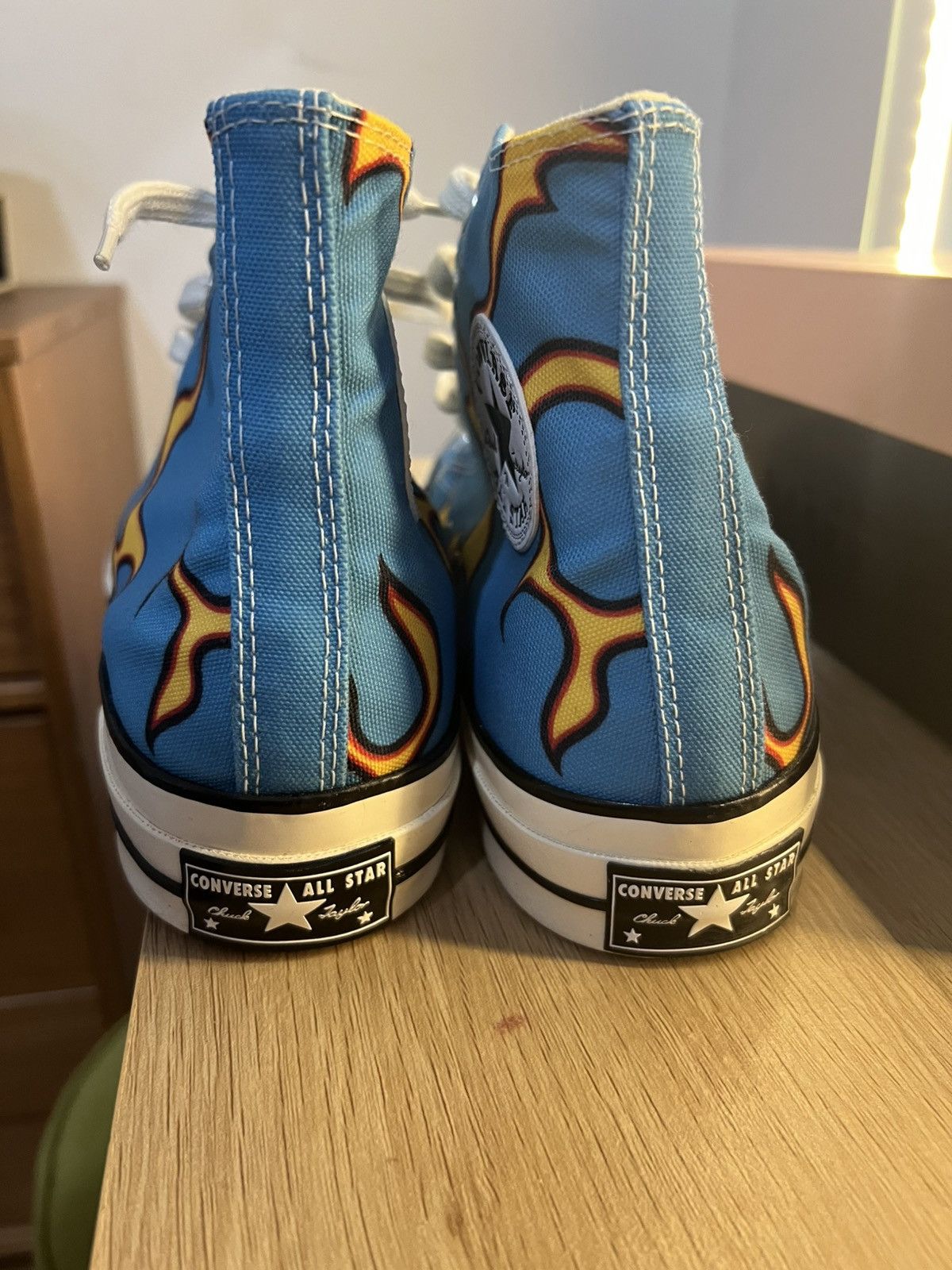 Converse × Golf le Fleur Converse Men's Golf Le Fleur x Chuck 70 'Flame (Blue) Size US 9.5 / EU 42-43 - 8 Thumbnail