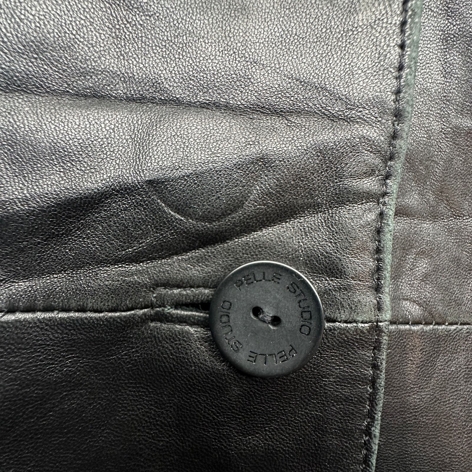 Wilsons Leather VTG Pelle Studio Wilsons Thinsulate Leather Coat Women Large Size L / US 10 / IT 46 - 9 Thumbnail