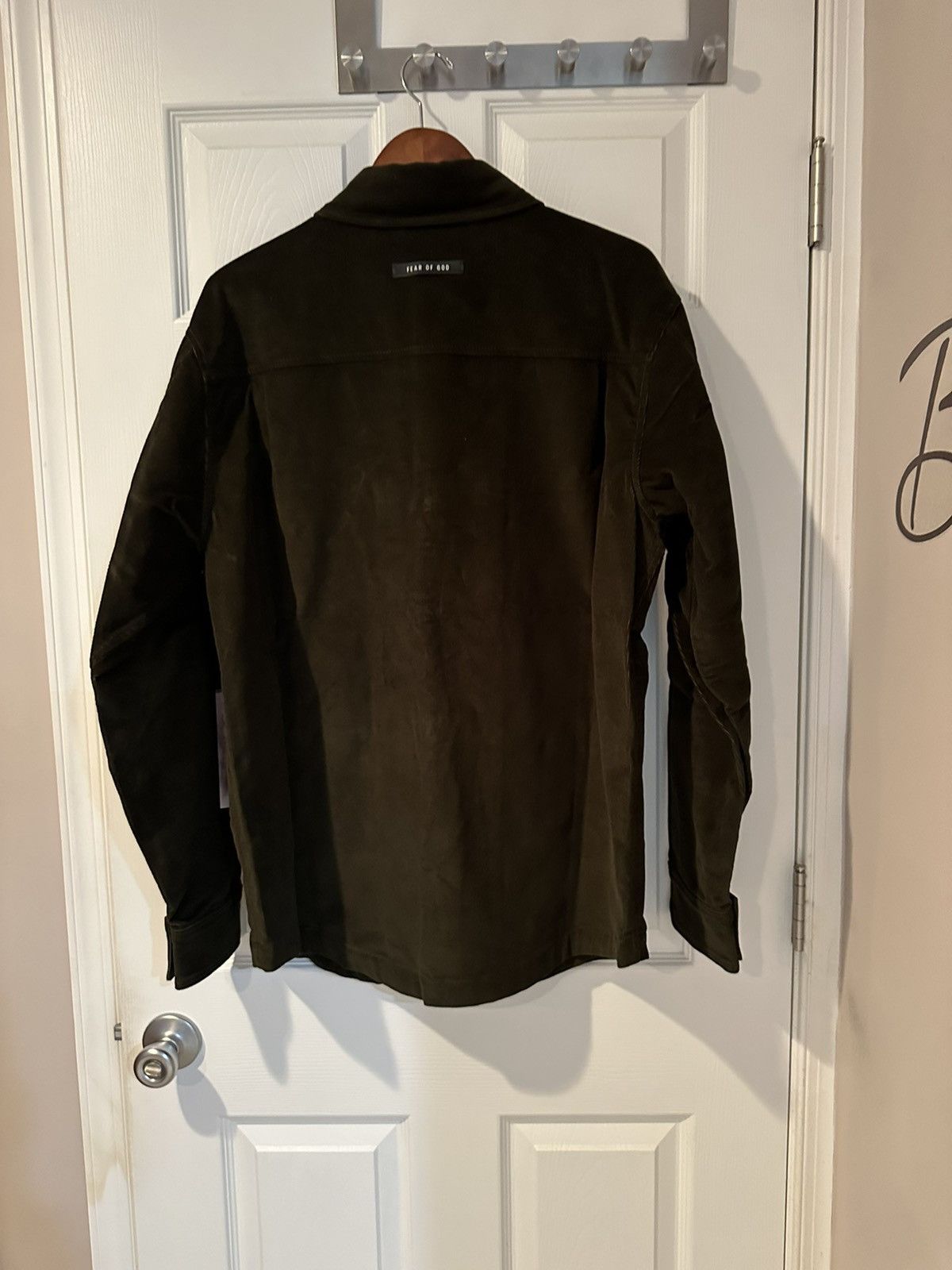 Fear of God Fear of God corduroy forest green shirt jacket Size US S / EU 44-46 / 1 - 2 Thumbnail