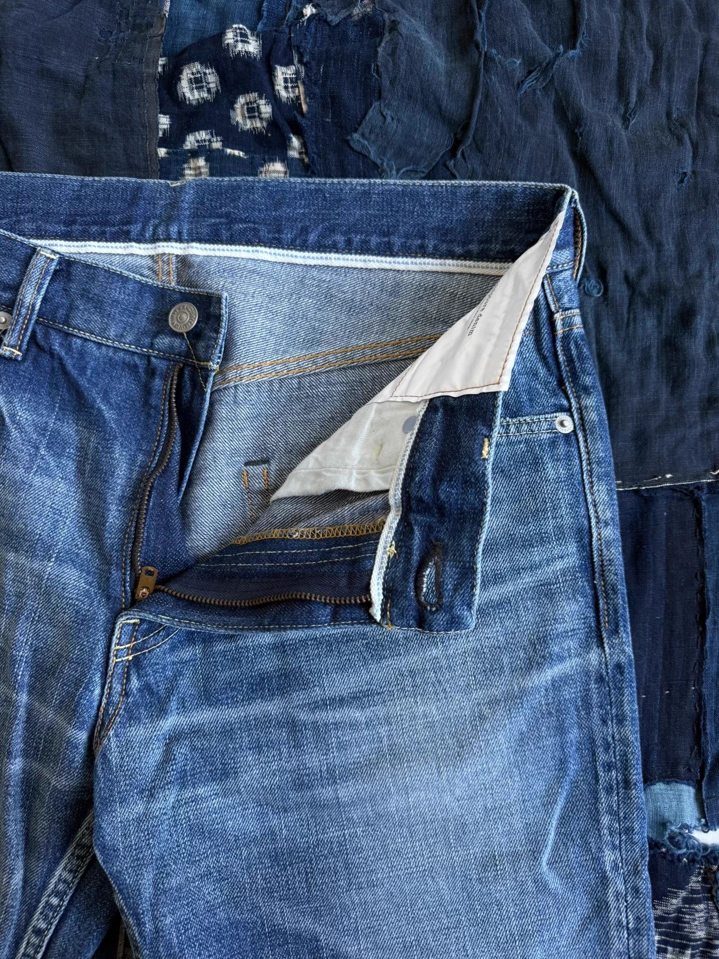 Visvim VISVIM 14AW Social Sculpture 03D9 Washed Denim W34L30 Size US 34 / EU 50 - 7 Thumbnail
