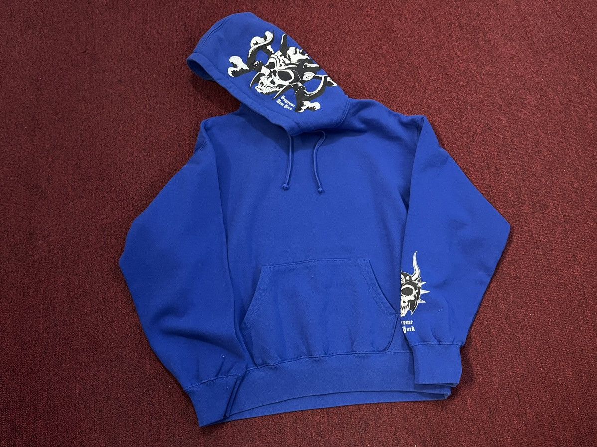 image of Bounty Hunter Hoodie Blue, Men's (Size Small)