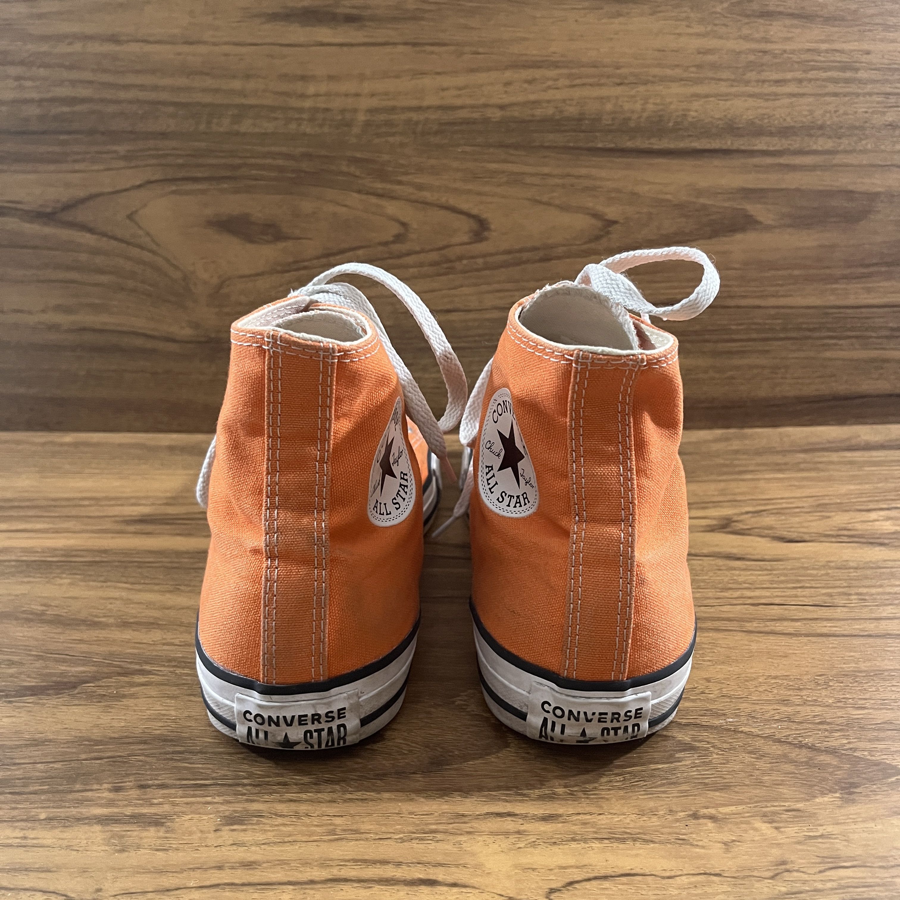 Converse Converse Orange Chuck Taylor All Star Vintage Sneakers W 9 Size US 9 / IT 39 - 4 Thumbnail