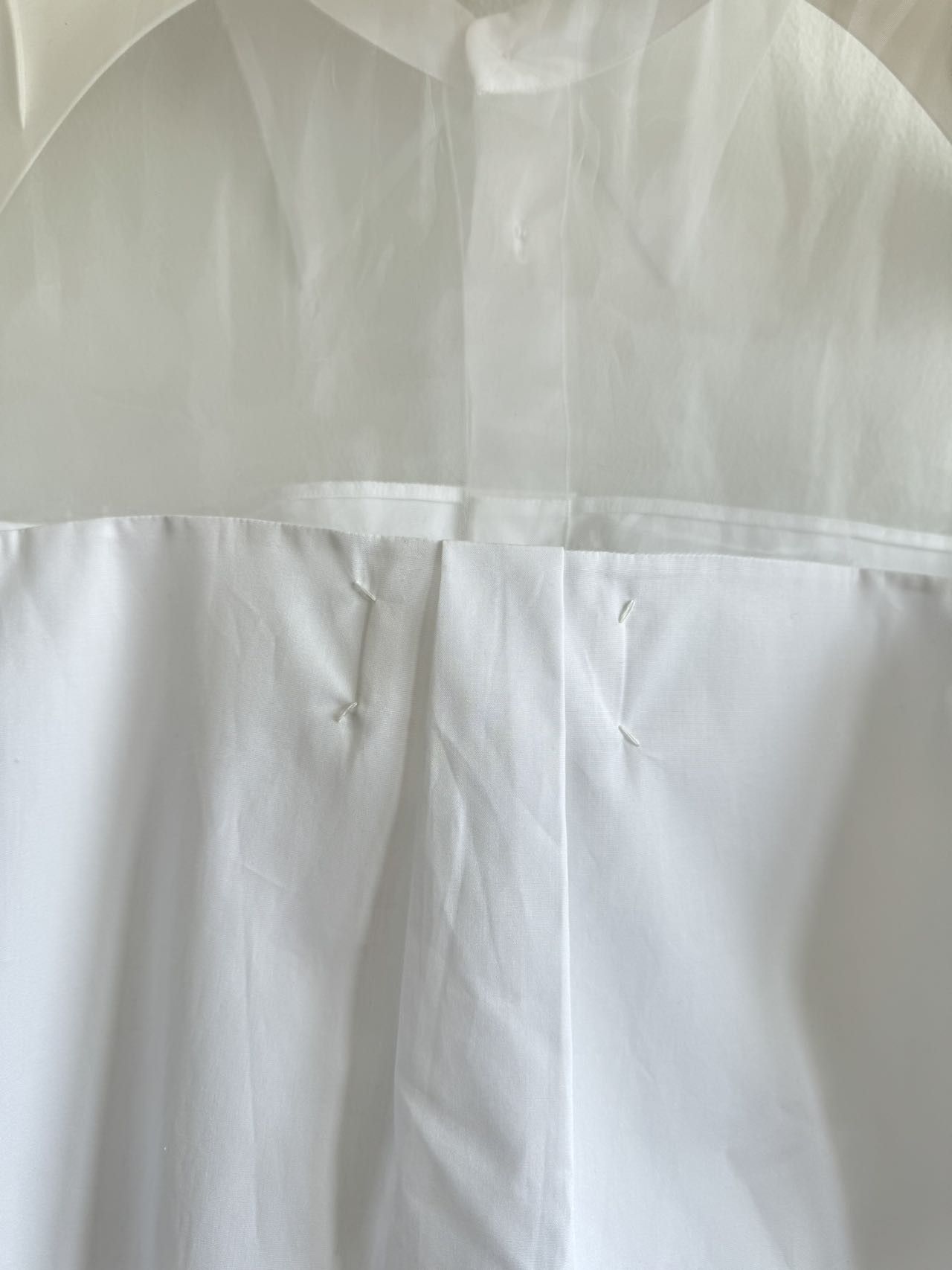 Maison Margiela Maison Margiela Cotton Polyester Button-Down Shirt Size M / US 6-8 / IT 42-44 - 4 Thumbnail