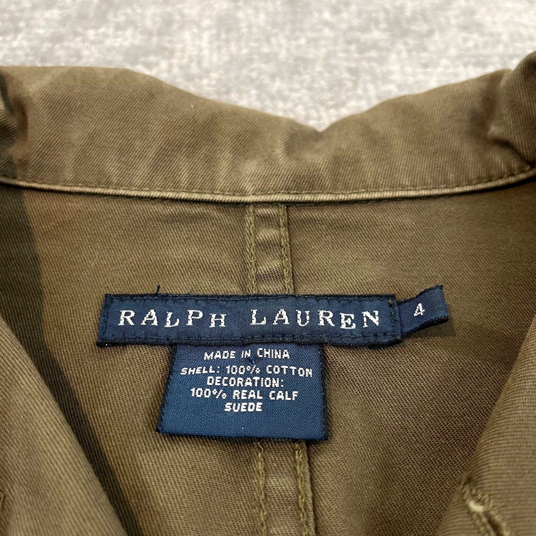 Ralph Lauren VINTAGE Ralph Lauren Jacket Women’s Size 4 Brown Calf Suede Equestrian Riding Shooting Casual Designer Size S / US 4 / IT 40 - 2 Thumbnail