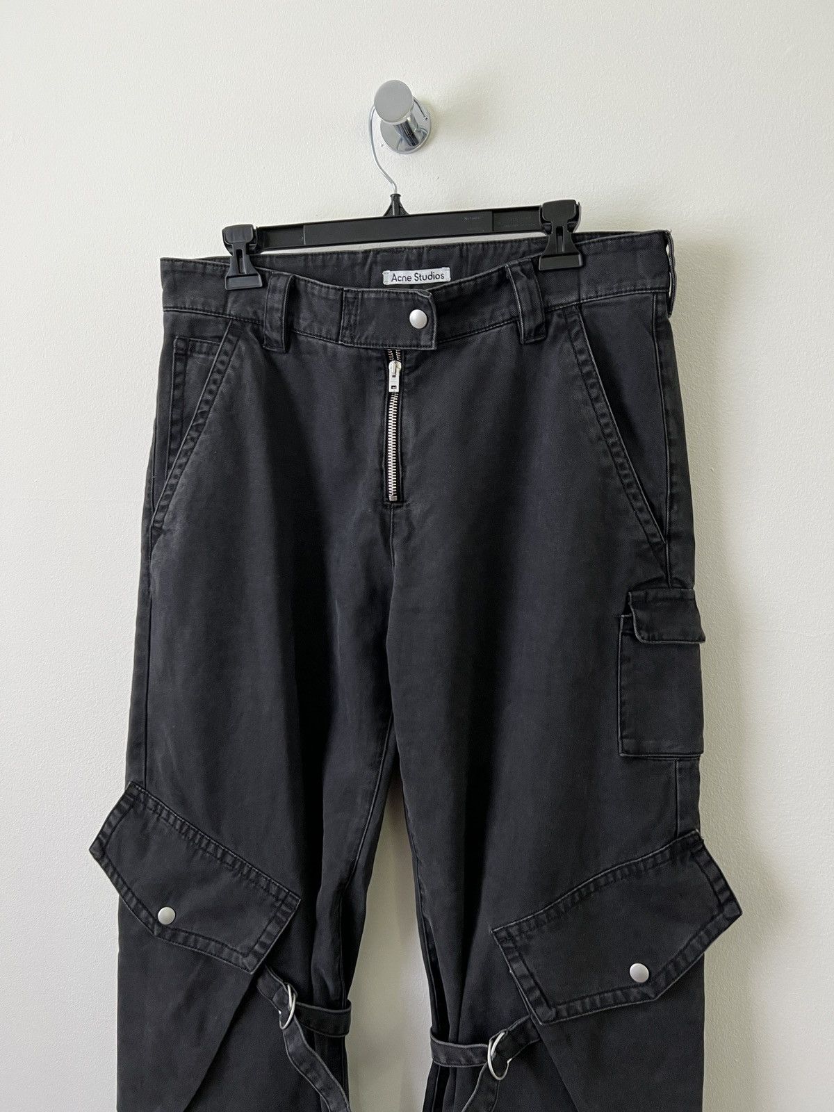Acne Studios Acne Studios Cargo Trouser Strap Pants Size US 31 - 4 Thumbnail