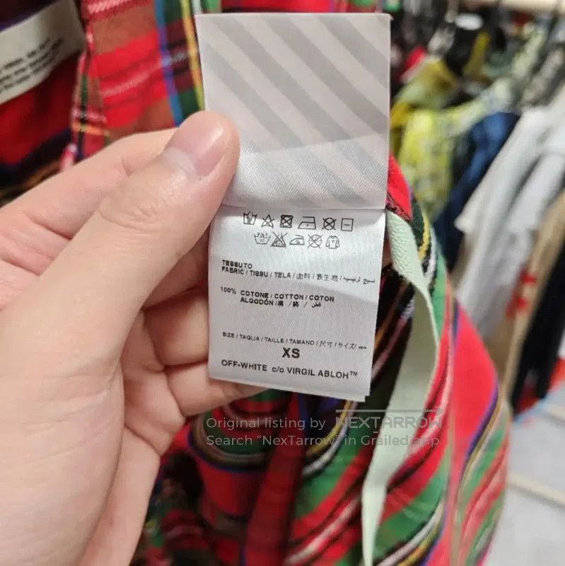 Off-White Off-White Red Cotton Women's Shirt . Size XS / US 0-2 / IT 36-38 - 4 Thumbnail