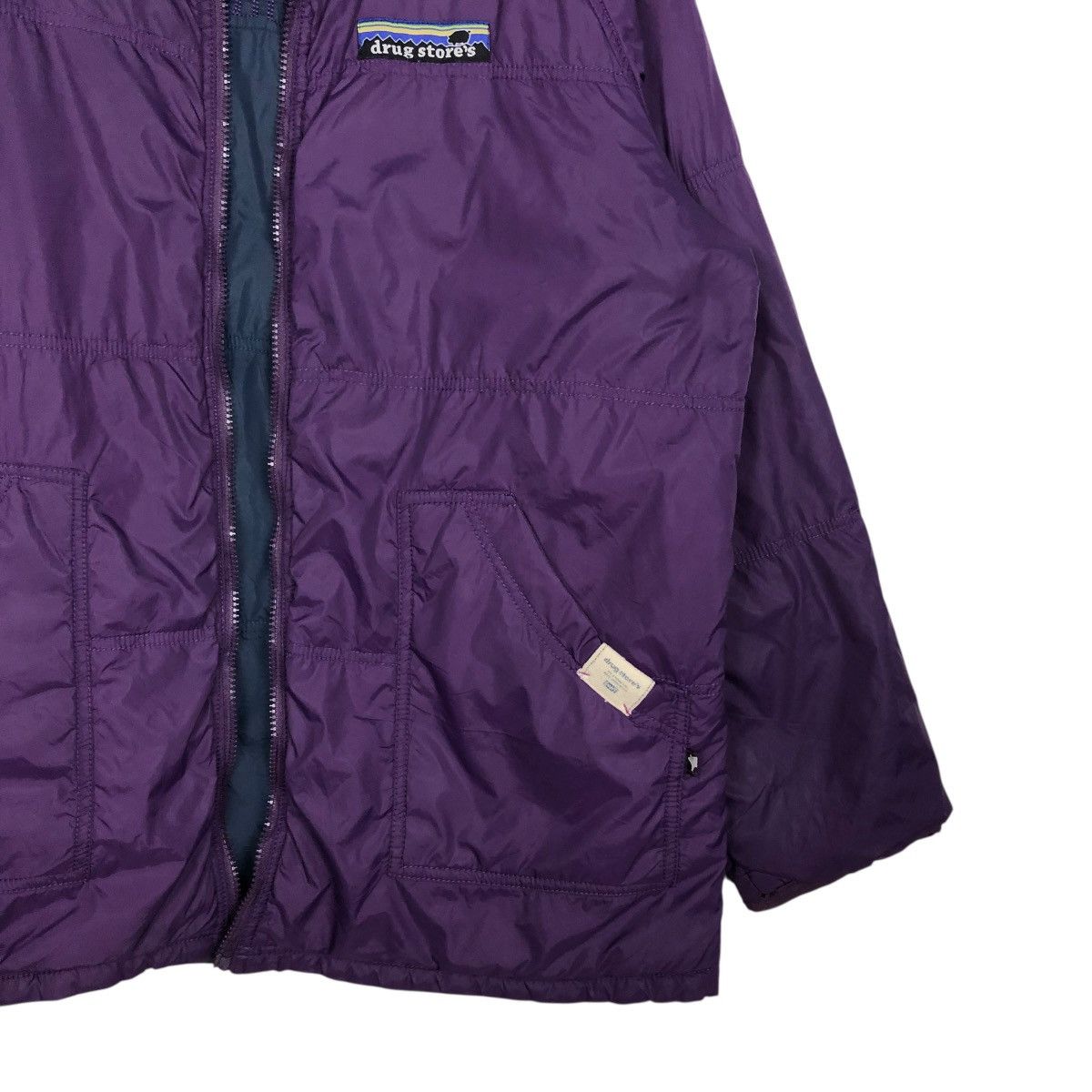 Vintage 🔥VINTAGE REVERSIBLE NYLON JACKET DRUG STORE Size US M / EU 48-50 / 2 - 7 Thumbnail