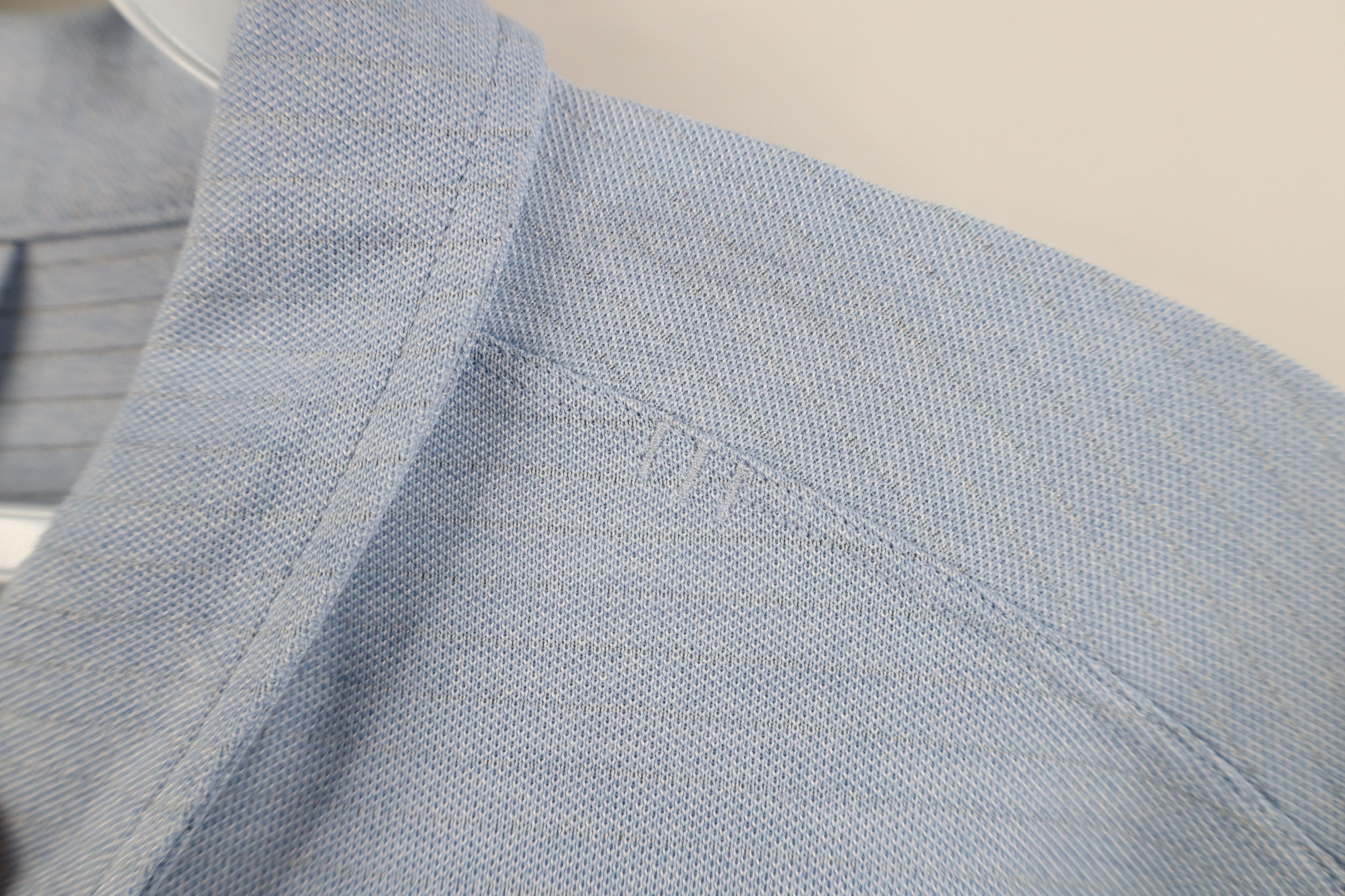 Lululemon Lululemon Tech Striped Knit Collared Golf Polo Shirt Blue Size US XL / EU 56 / 4 - 4 Thumbnail