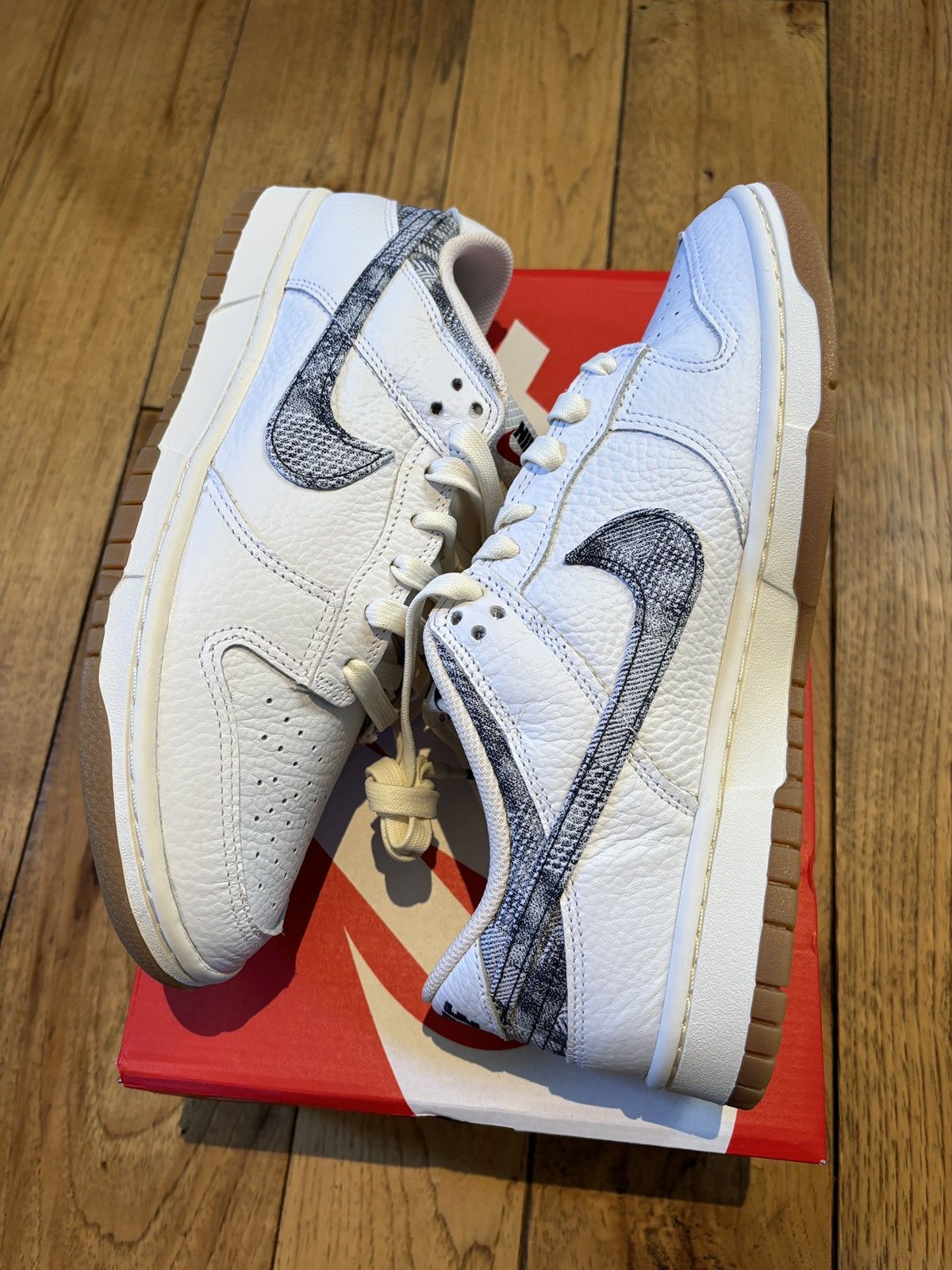 Nike Nike Dunk Low Washed Denim Americana Size US 9.5 / EU 42-43 - 1 Thumbnail