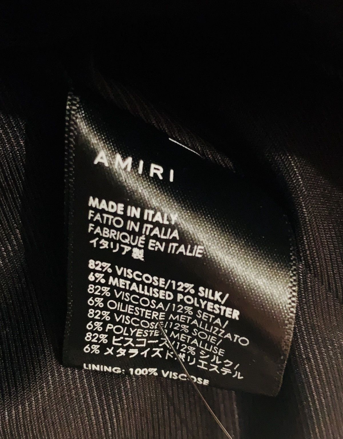 Amiri AMIRI PALE LIME VELVET JACQUARD PAISLEY LUREX TUXEDO JACKET Size 50R - 16 Thumbnail