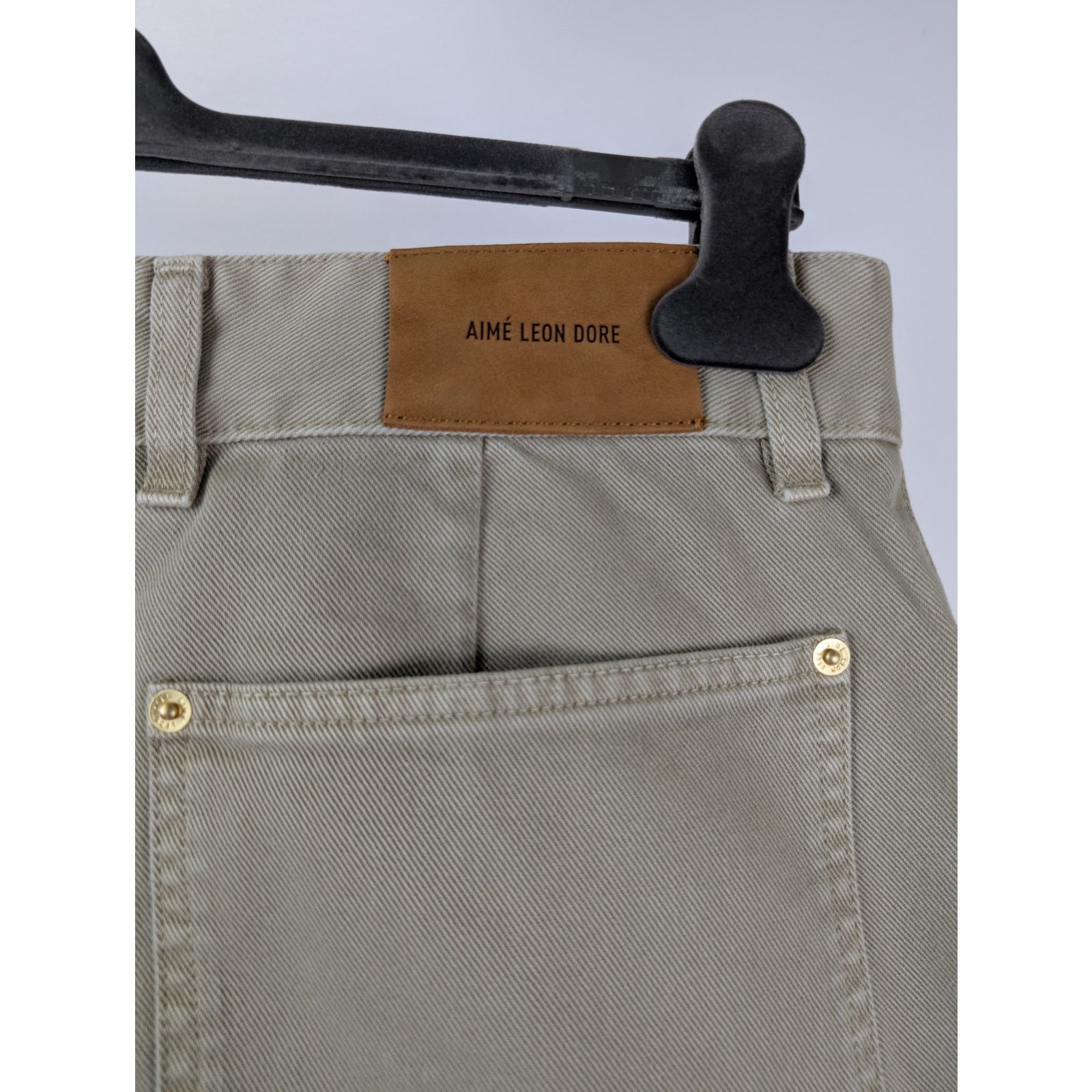 Aime Leon Dore o1rshd1 Garment Dyed Carpenter Pant in Laurel Oak Size US 36 / EU 52 - 15 Thumbnail