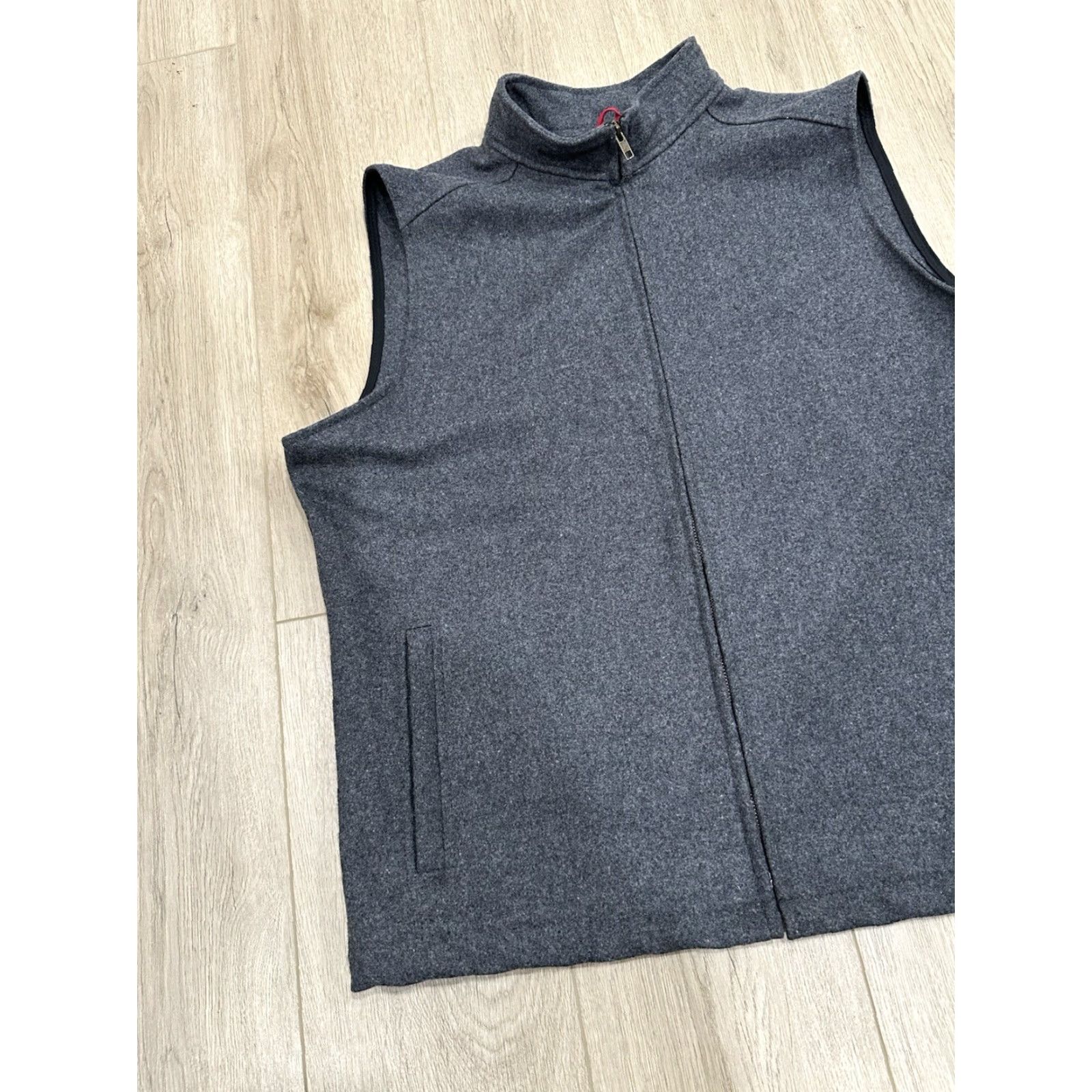 Vintage Stormy Kromer Vest Mens XL Wool Blend Full Zip Gray Outdoor Size US XL / EU 56 / 4 - 3 Thumbnail