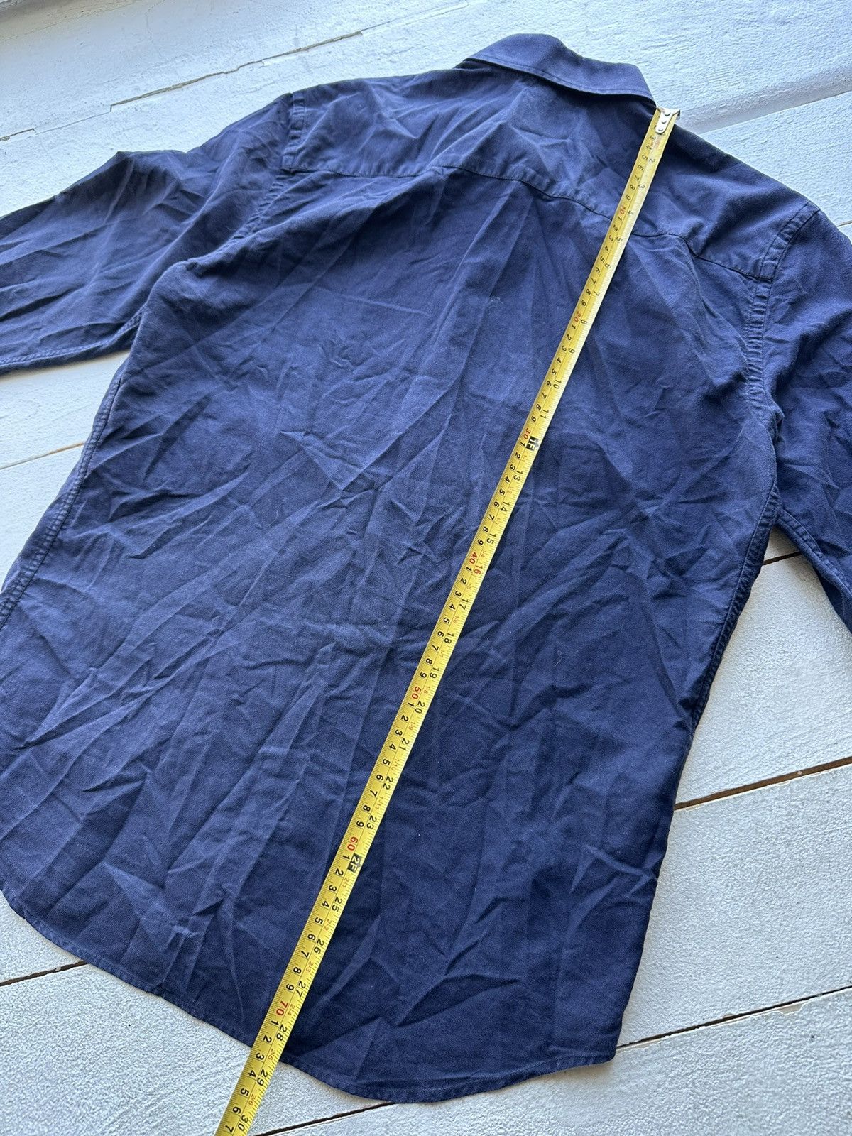 Emporio Armani RARE🚨 EMPORIO ARMANI JEANS VINTAGE SHIRT LUXURY BUTTON 90s Size US M / EU 48-50 / 2 - 16 Thumbnail