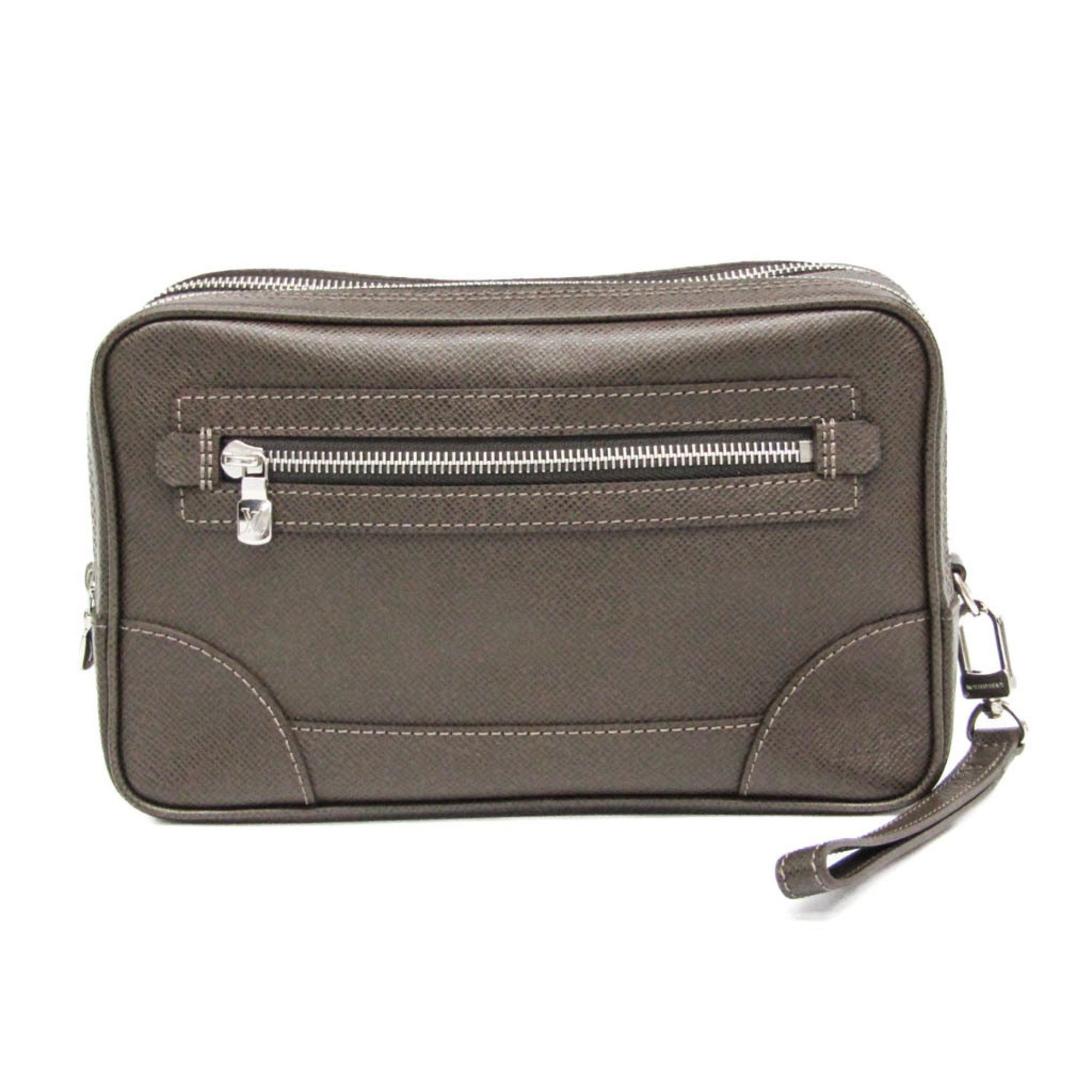 Louis Vuitton Louis Vuitton Taiga Pavel M31148 Men's Clutch Bag Grizzly Size ONE SIZE - 1 Thumbnail