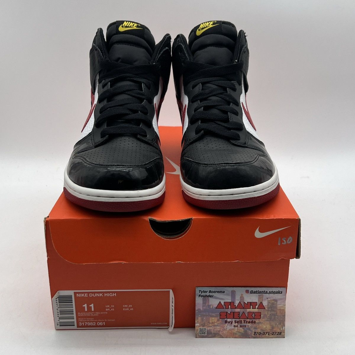Nike Nike dunk high Size US 11 / EU 44 - 2 Thumbnail