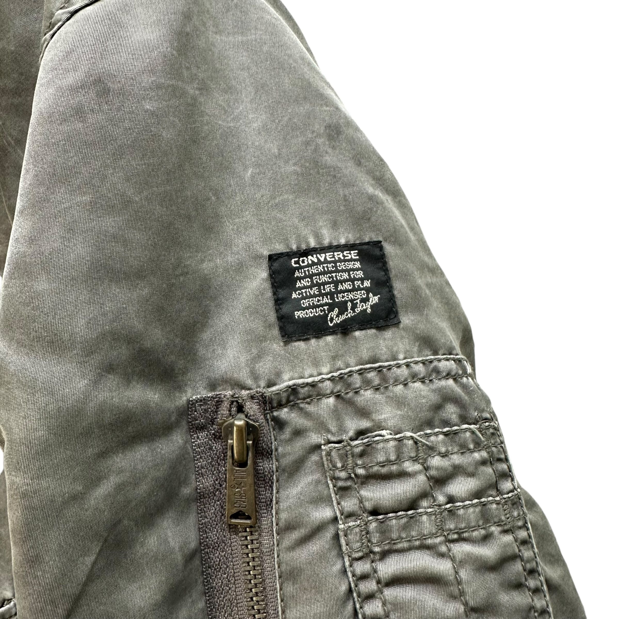 Converse Vintage 90's CONVERSE ALL STAR Bomber Jacket #A50-1175 Size US L / EU 52-54 / 3 - 7 Thumbnail