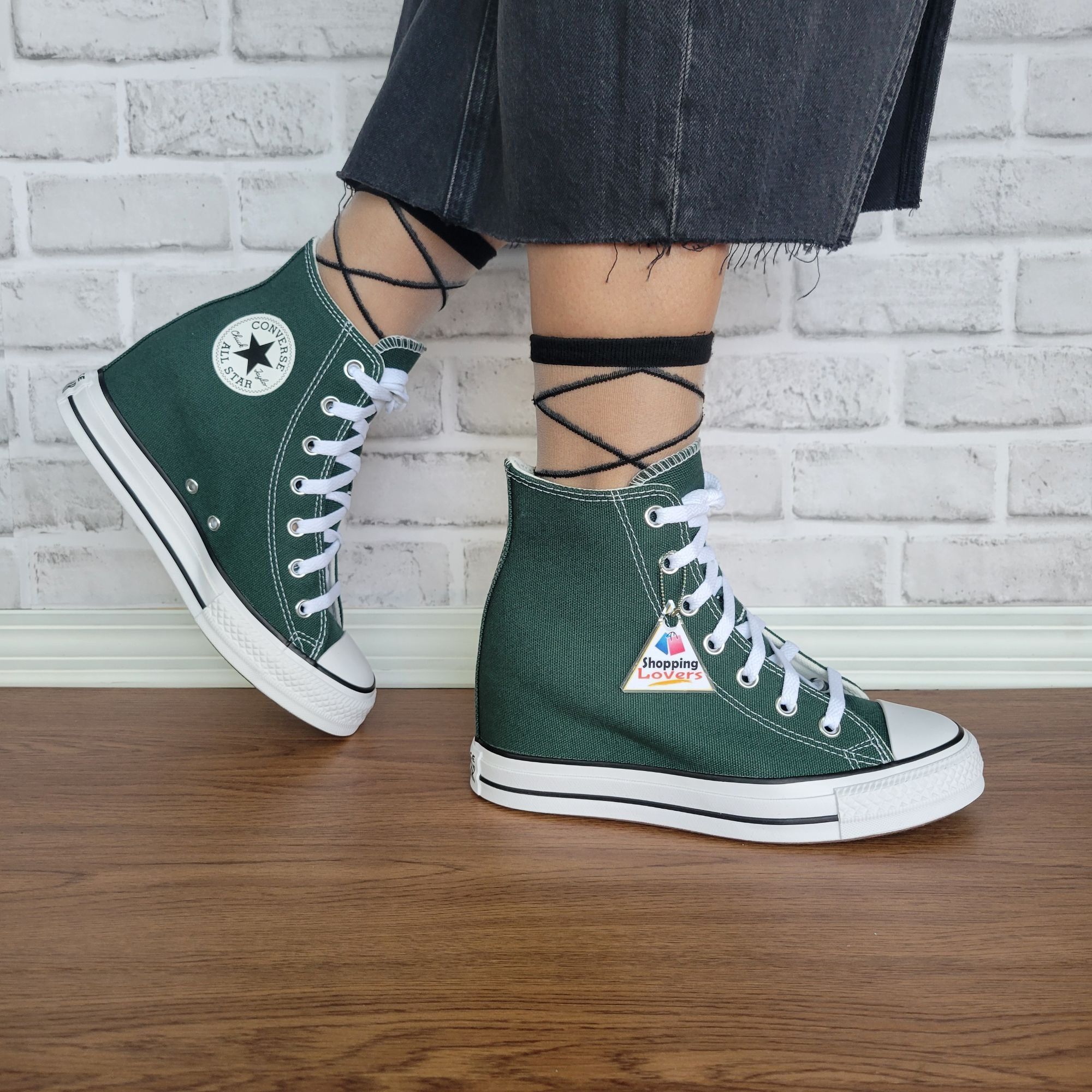 Converse ⭐Rare Converse Chuck Taylor Wedge Platform Hi Sz 10 Womens Size US 10 / IT 40 - 2 Thumbnail