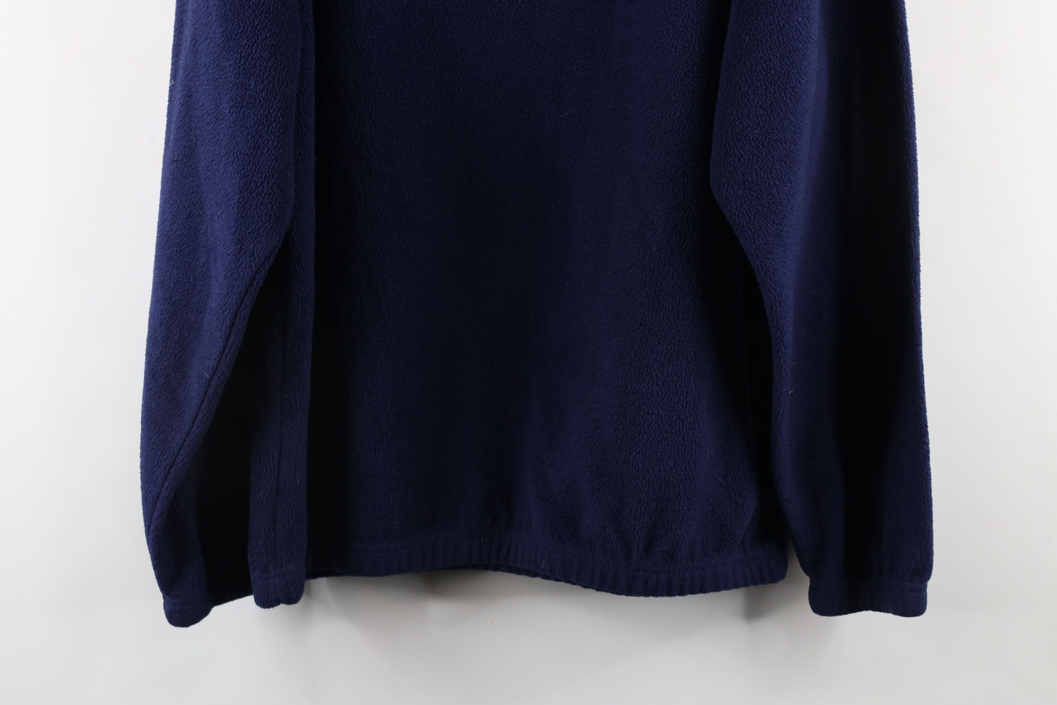Vintage Vintage 90s University of Michigan Fleece Sweater Blue Size US L / EU 52-54 / 3 - 11 Thumbnail