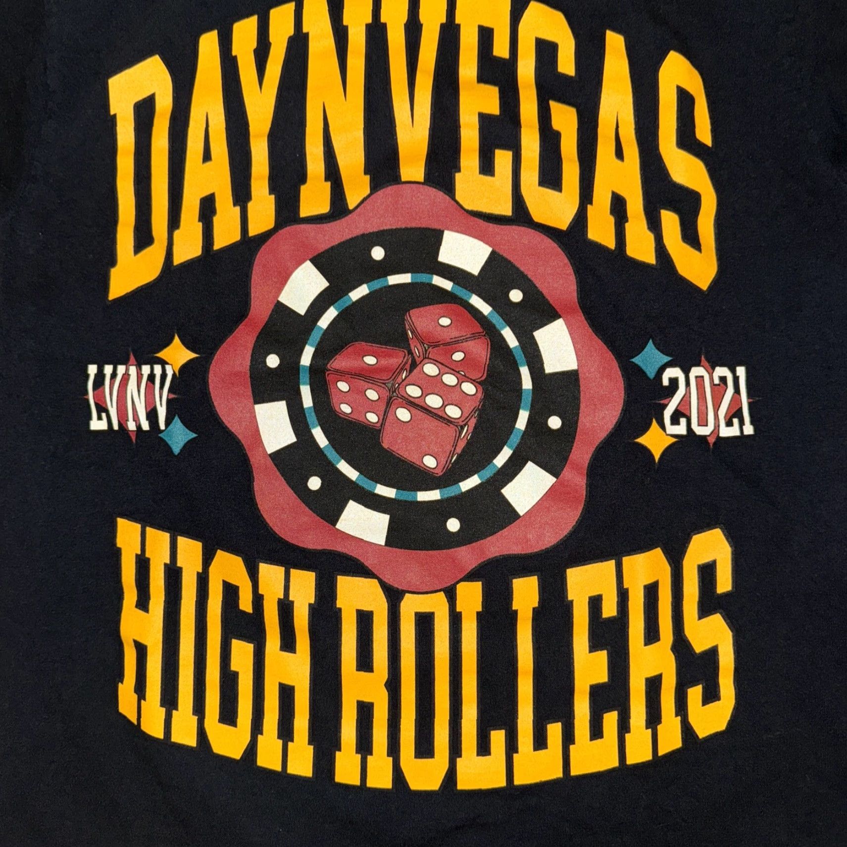 Vintage Day N Vegas Festival T-Shirt 2021 Black Medium 19x26 Size US M / EU 48-50 / 2 - 2 Thumbnail