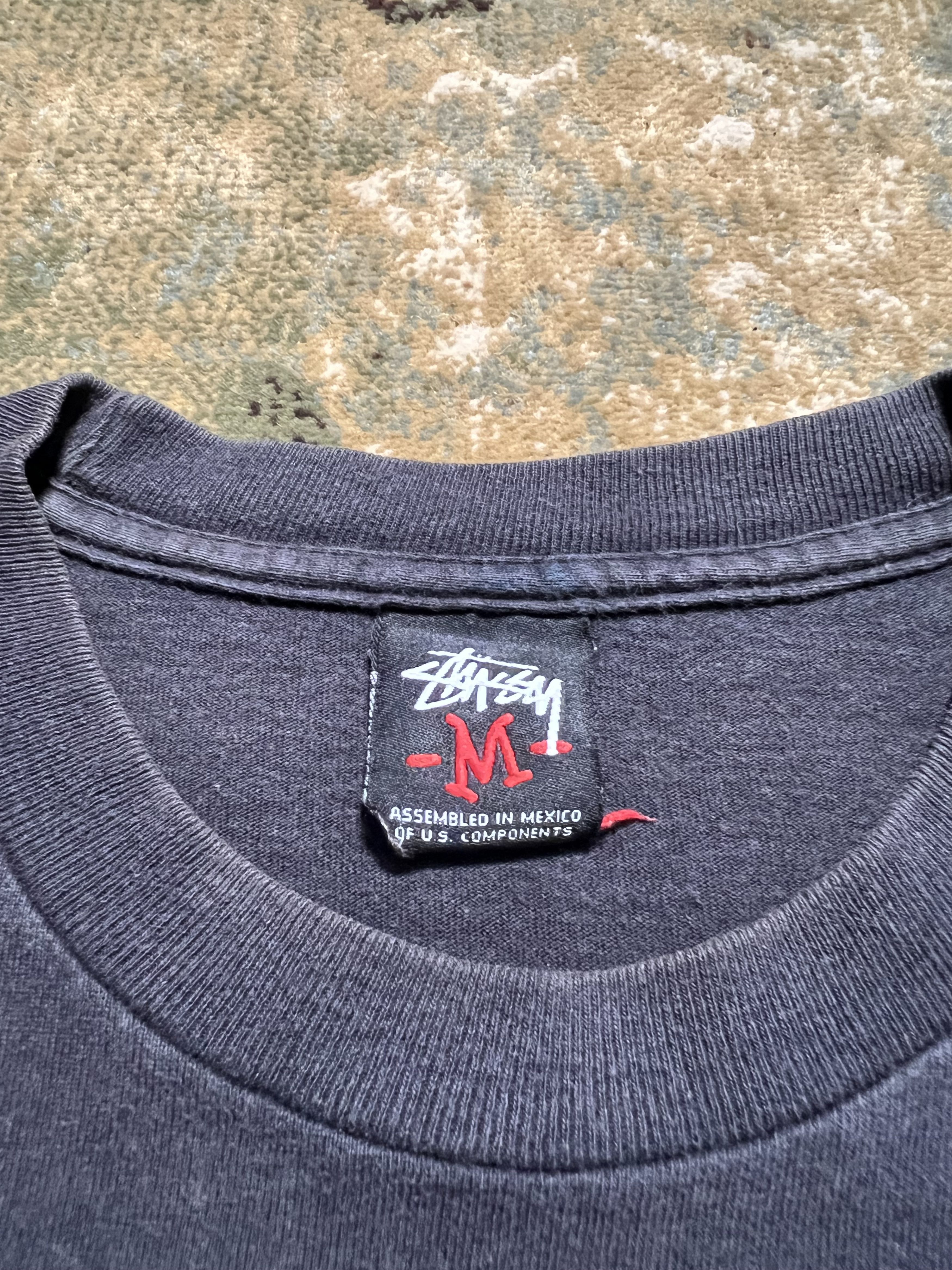 Stussy × Vintage 00s Stussy x Josh Cheuse Graphic Tshirt Tee y2k style Size US M / EU 48-50 / 2 - 5 Thumbnail